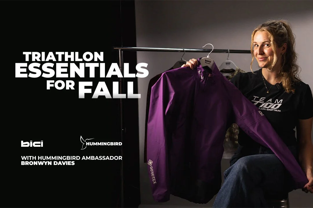 Essential Triathlon Training Gear You Need for Fall. With Hummingbird Ambassador, Bronwyn Davies.