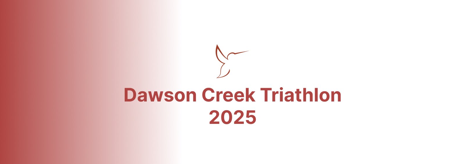Dawson Creek Triathlon 2025 title image