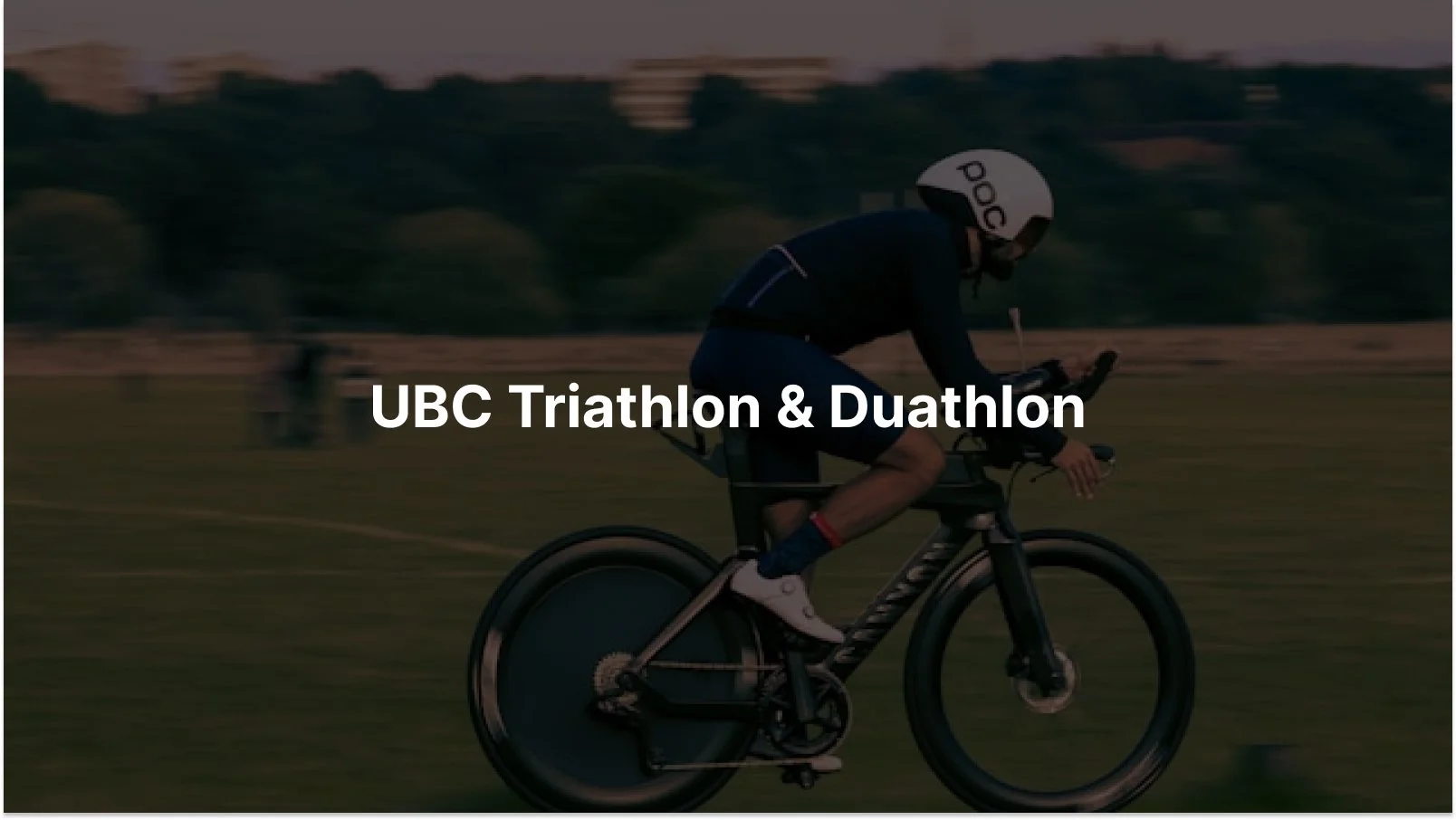 UBC Triathlon and Duathlon