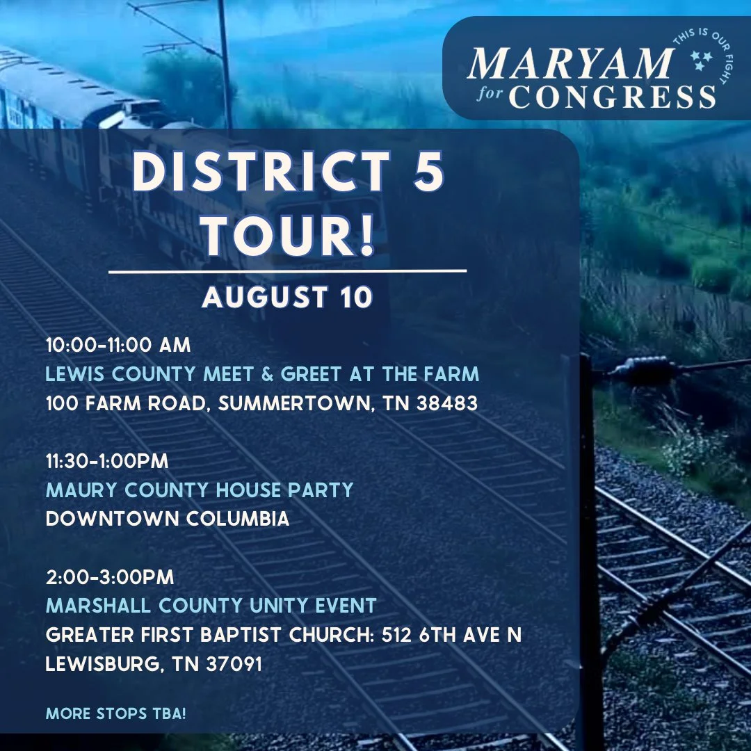 August 10 County Tour