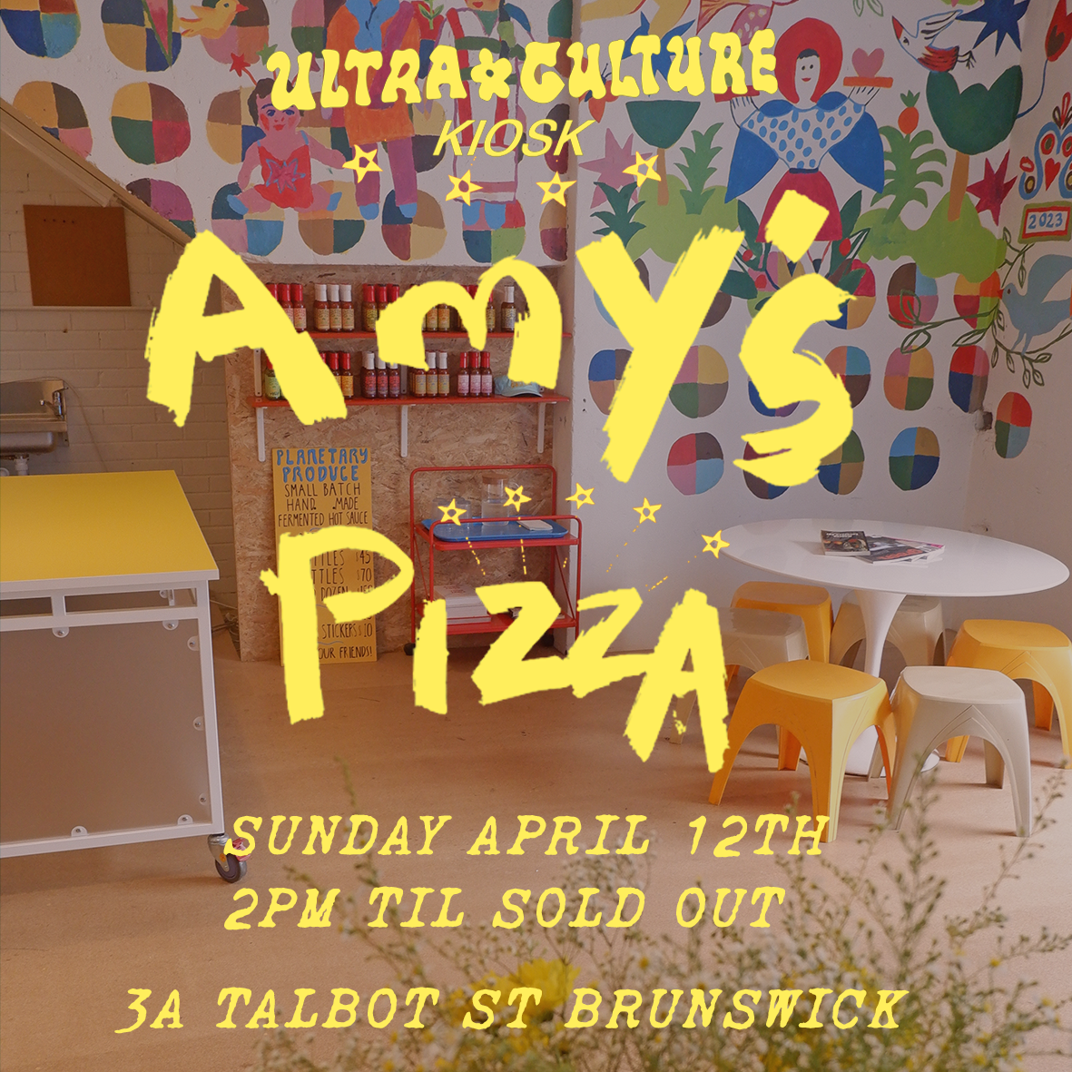 AMYS PIZZA IN APRIL 