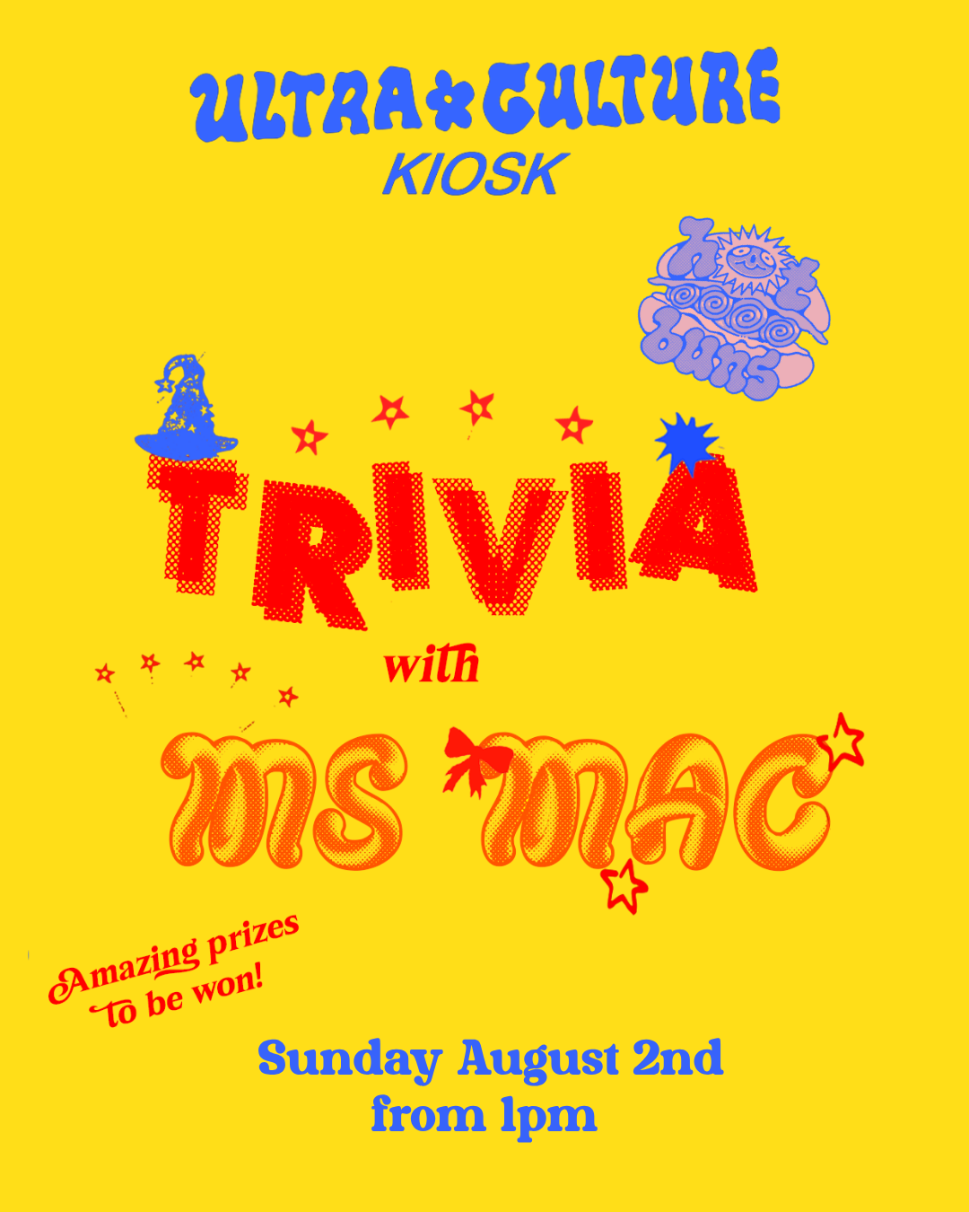 TRIVIA WITH MS MAC AUGUST 2ND