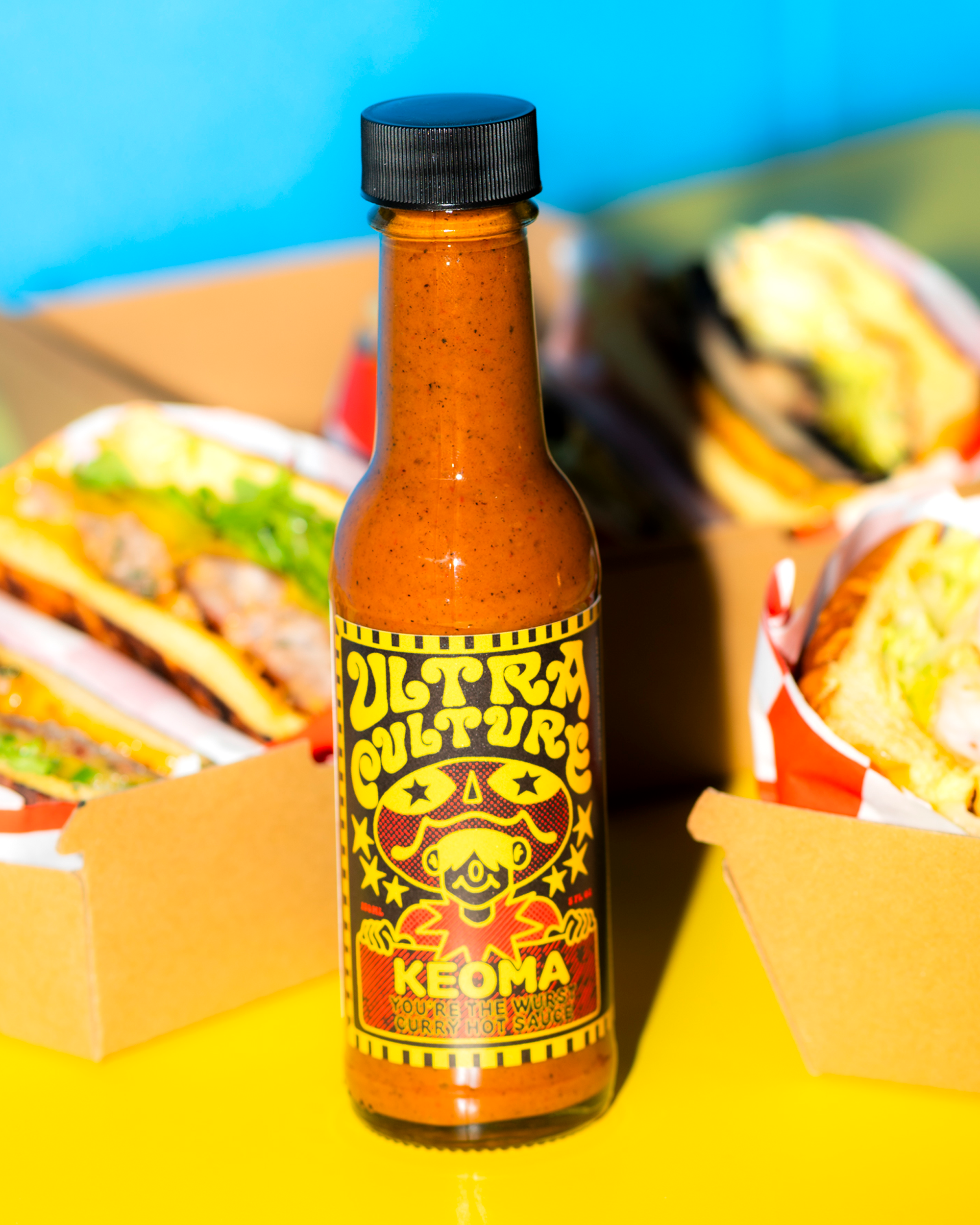*NEW* KEOMA X UC CURRY HOT SAUCE