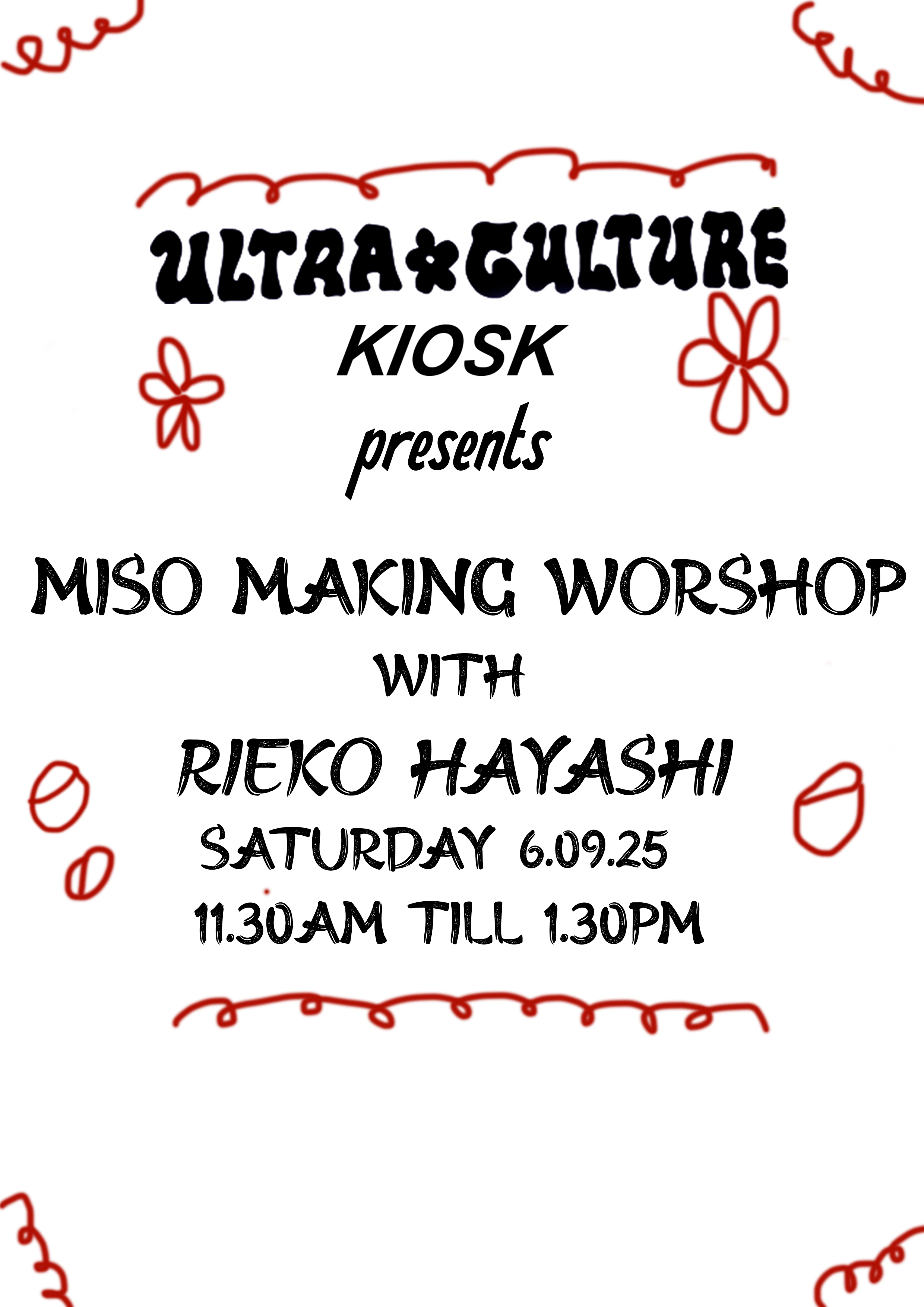 Miso Making Workshop September 6th