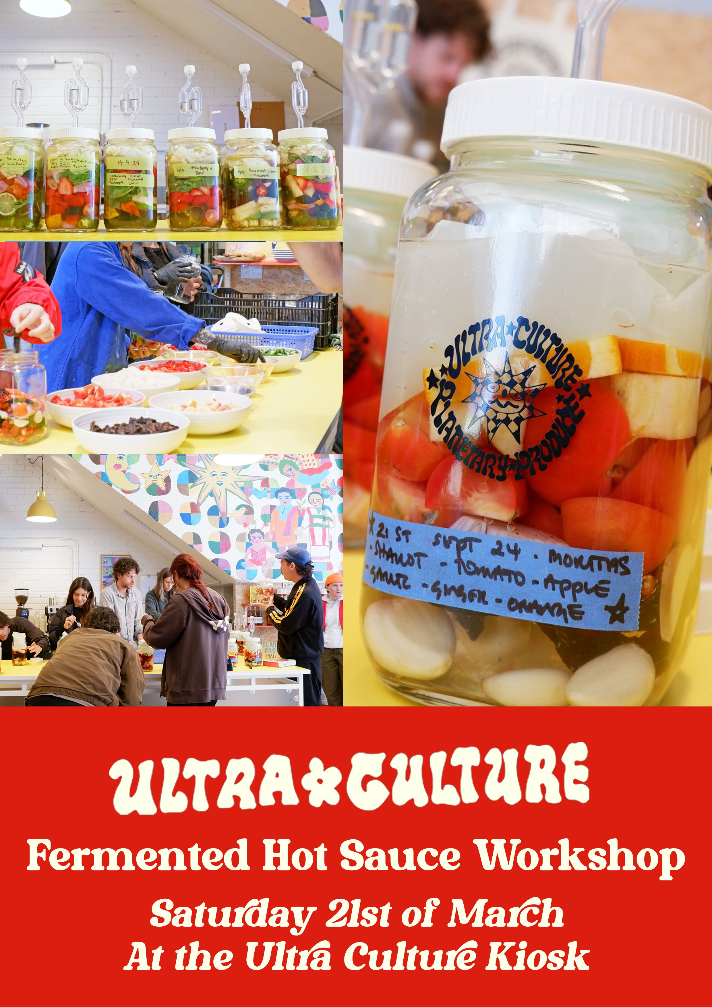 LACTO-FERMENTED HOT SAUCE WORKSHOP - MARCH 21st