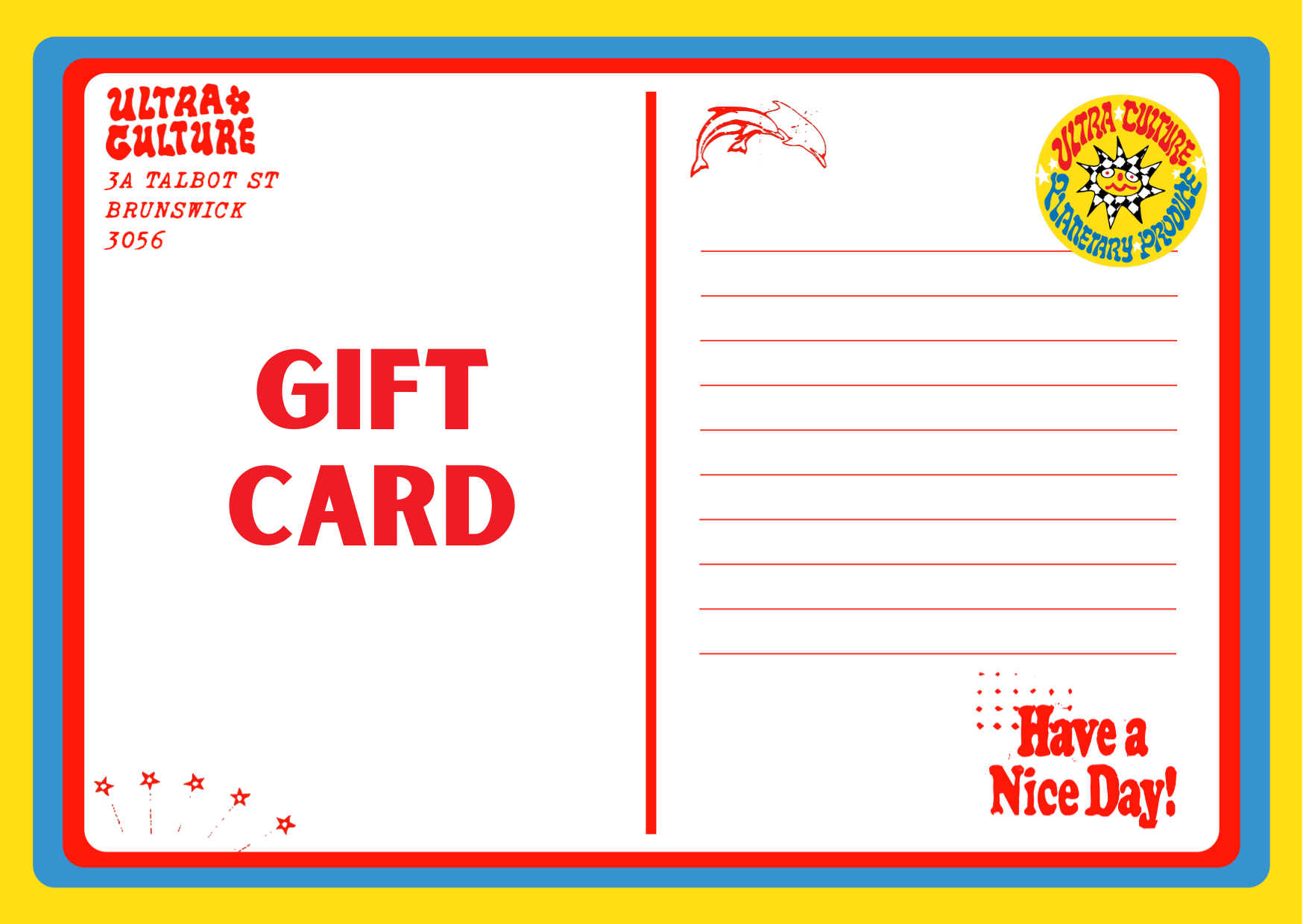 Ultra Culture Gift Card