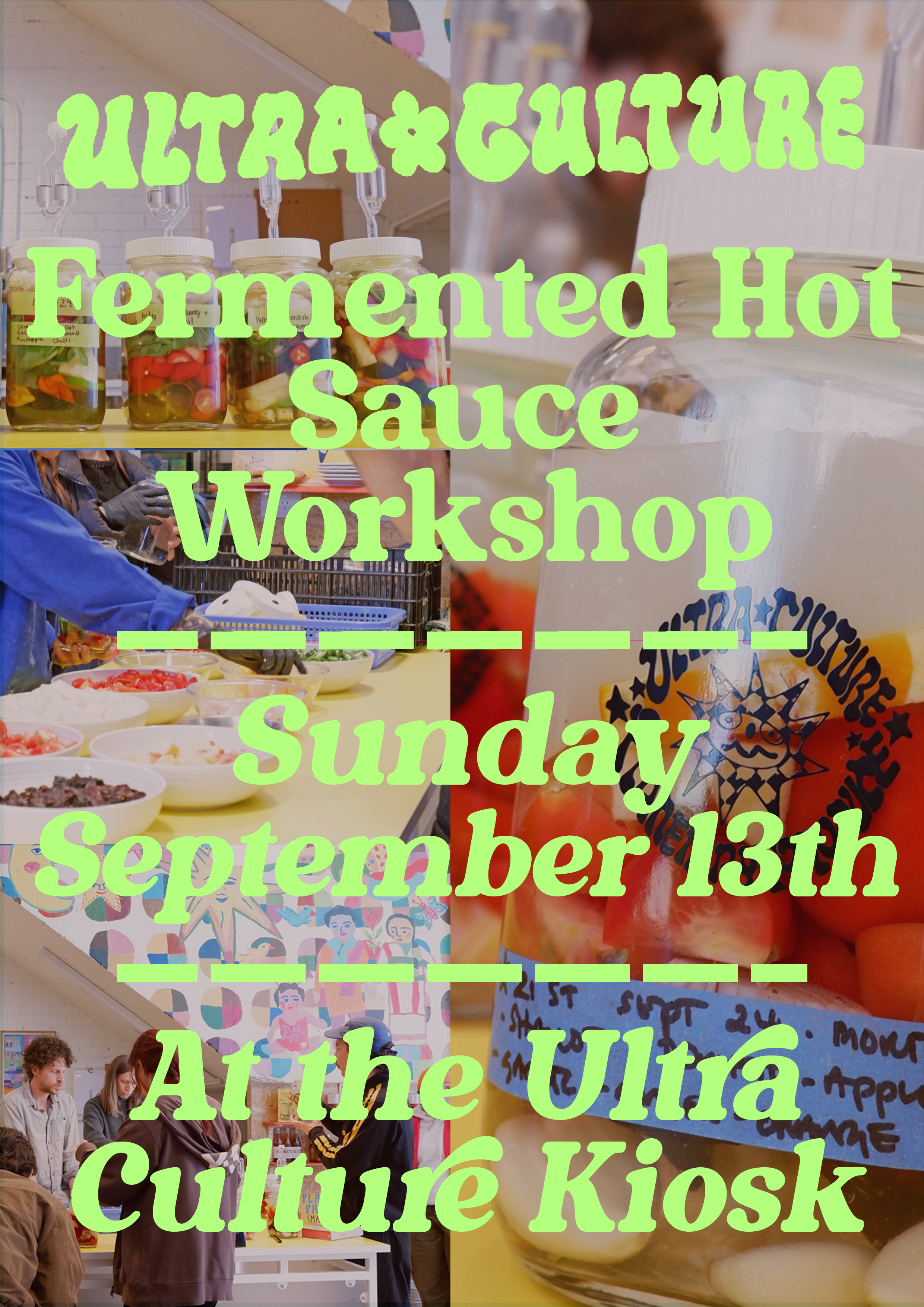 LACTO-FERMENTED HOT SAUCE WORKSHOP - SEPTEMBER 13TH