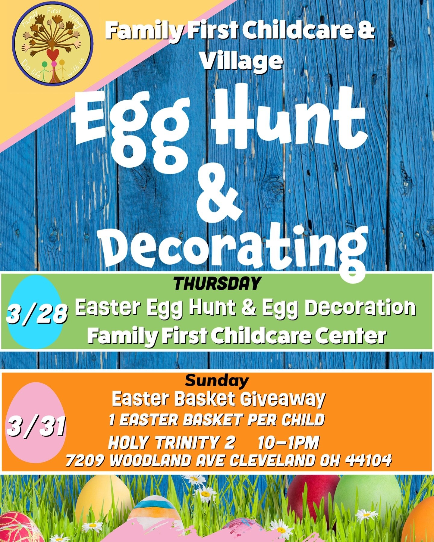 WE WOULD BE EGG-CITED TO SEE YOU!!!