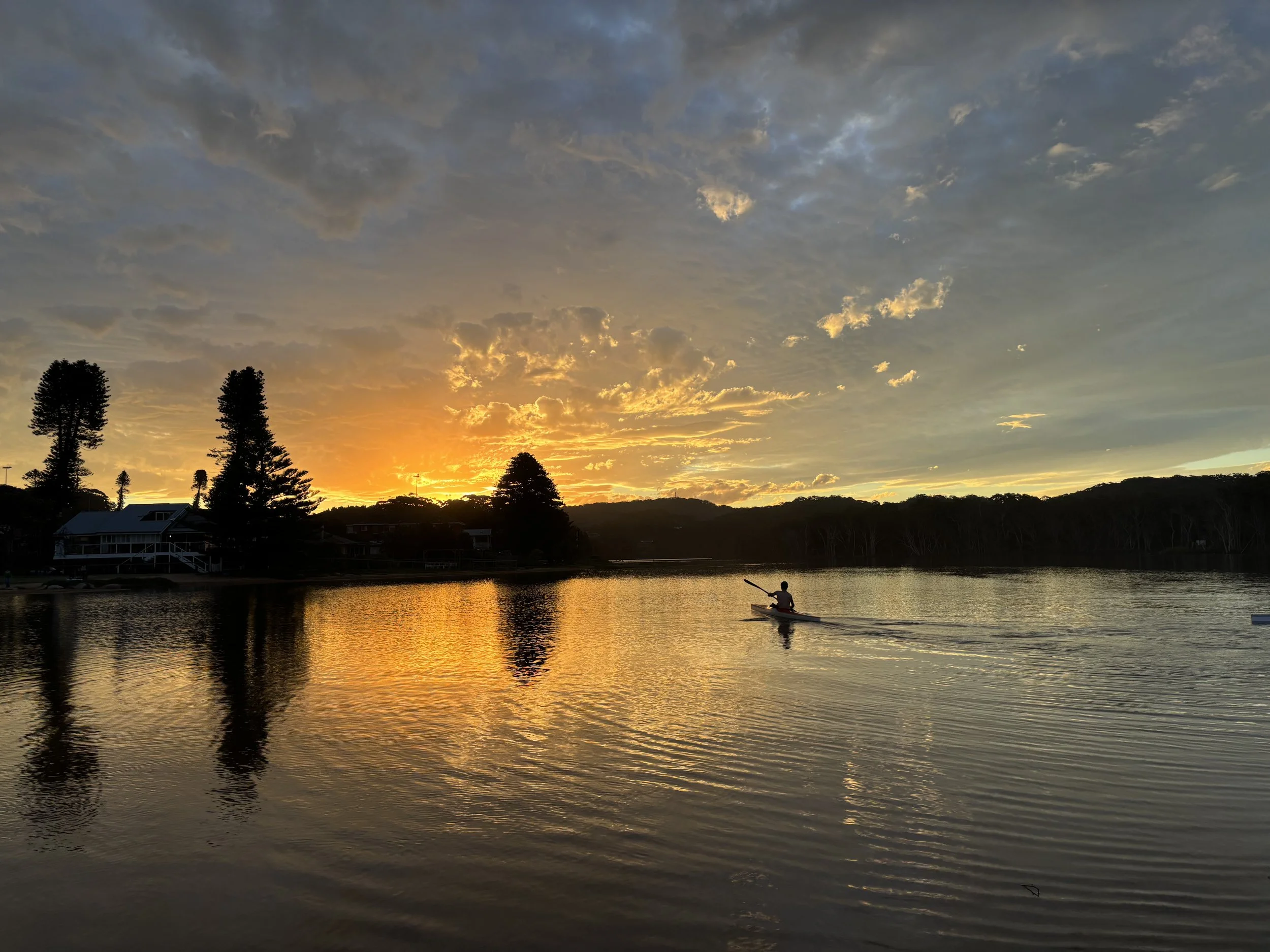 ↑  APRIL WINNER ! Kayak on the Lagoon by Eilish Kelly