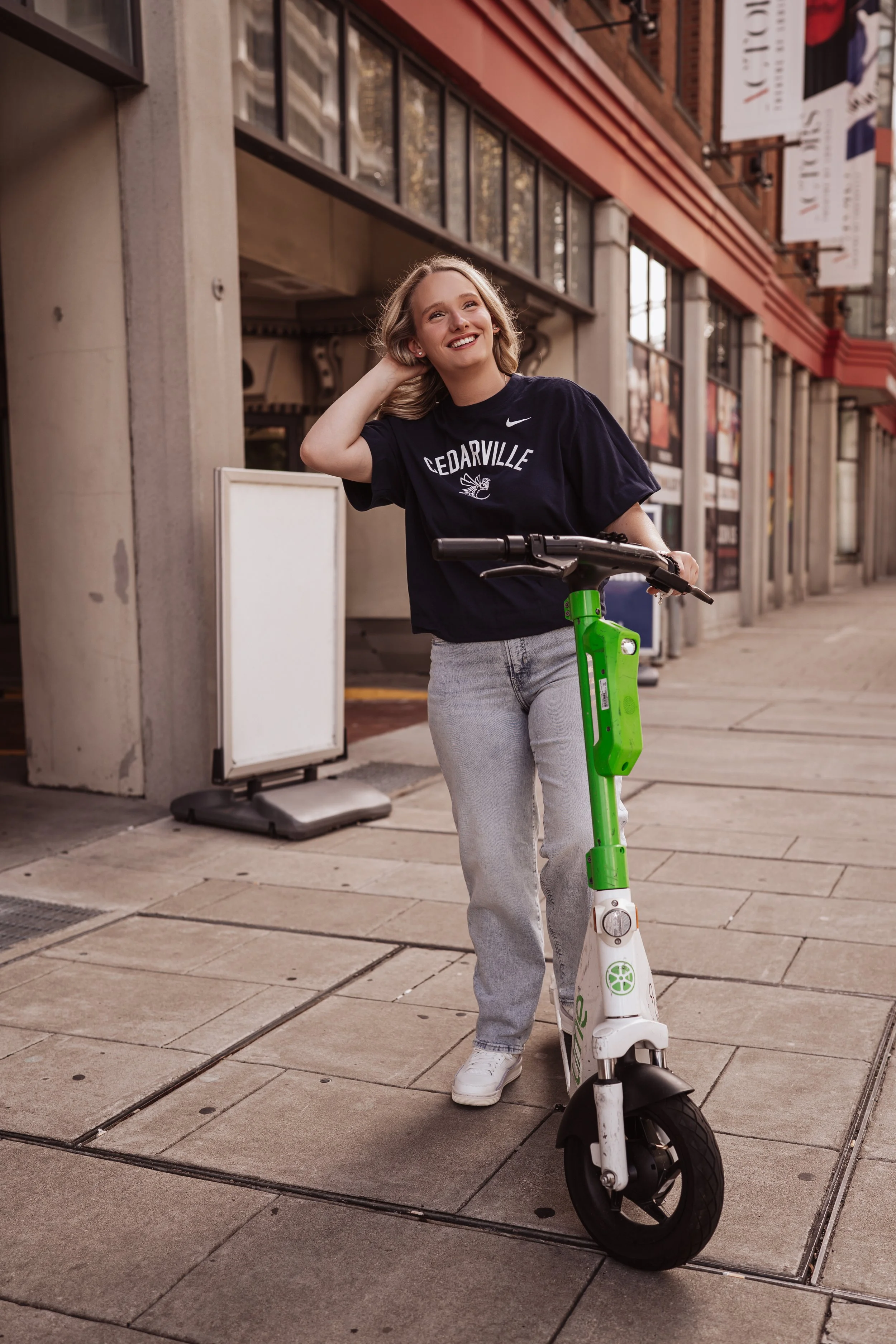 A senior photo taken by Moments of Excellence.