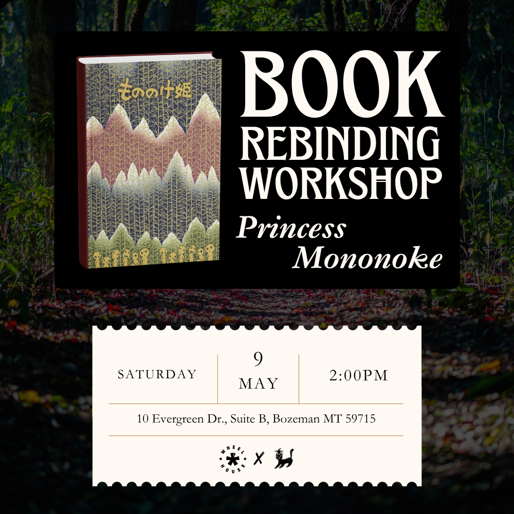 Book Rebinding: Princess Mononoke