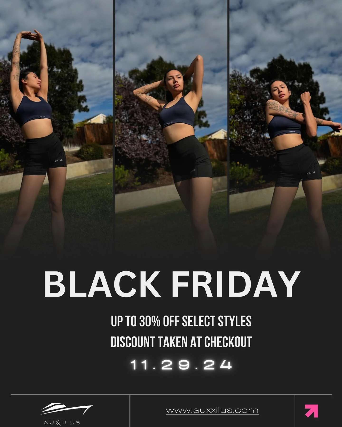 Black Friday Sale 11.29. Up to 30% off select styles. Discount taken at checkout. 
#blackfriday #blackfridaysale