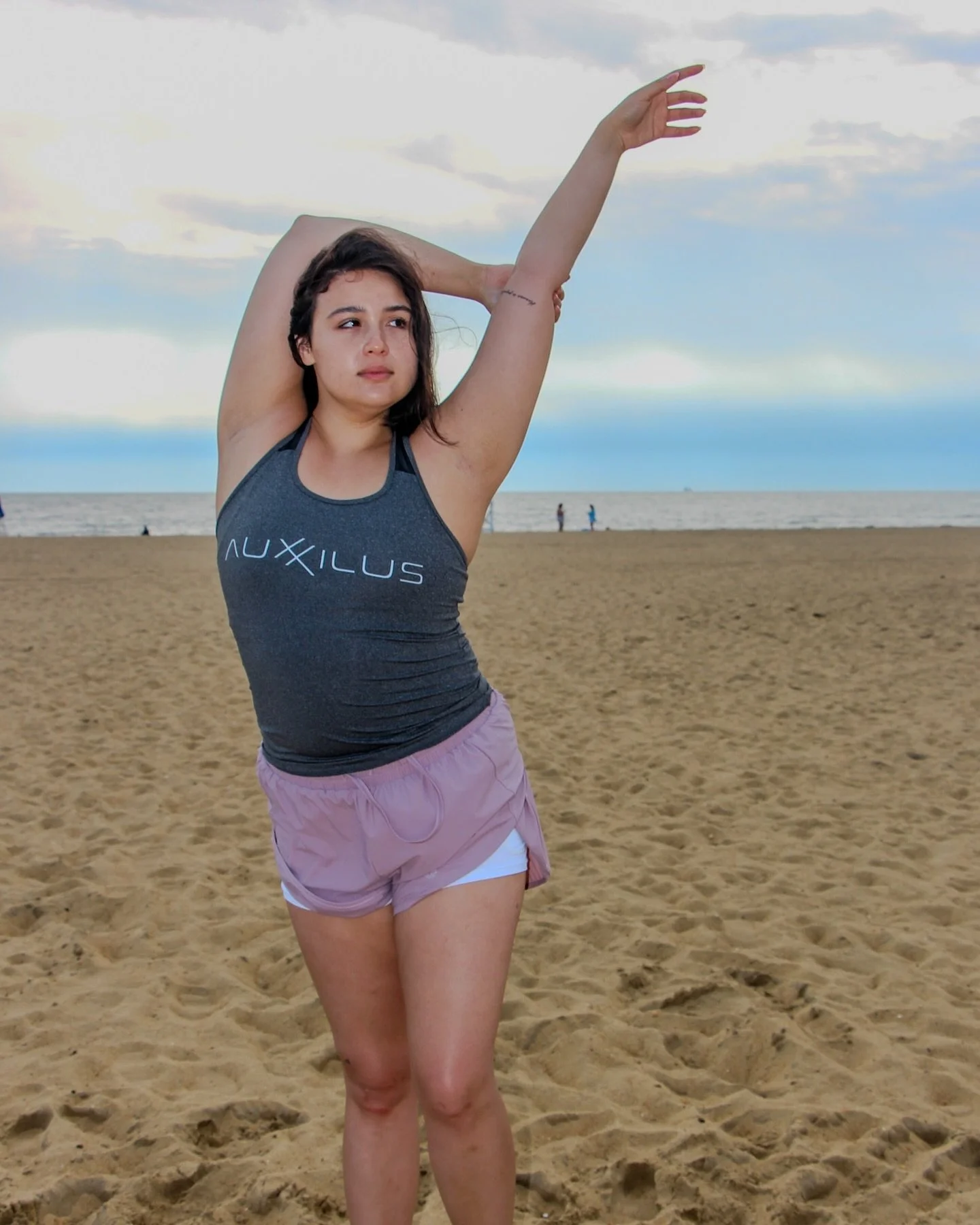 Auxxilus at the beach. #auxxilus #gym #fitness