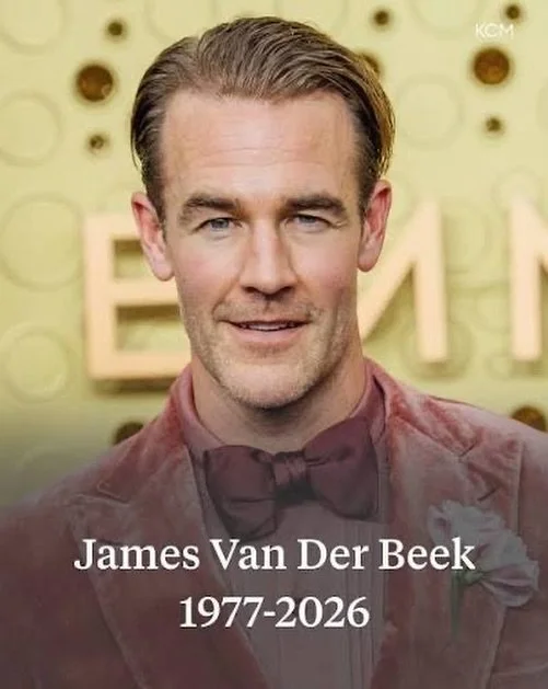 Rest in Peace, James Van Der Beek (1977 &ndash; 2026) 🕊️ 
Beloved actor known for Dawson&rsquo;s Creek, Varsity Blues, and more.