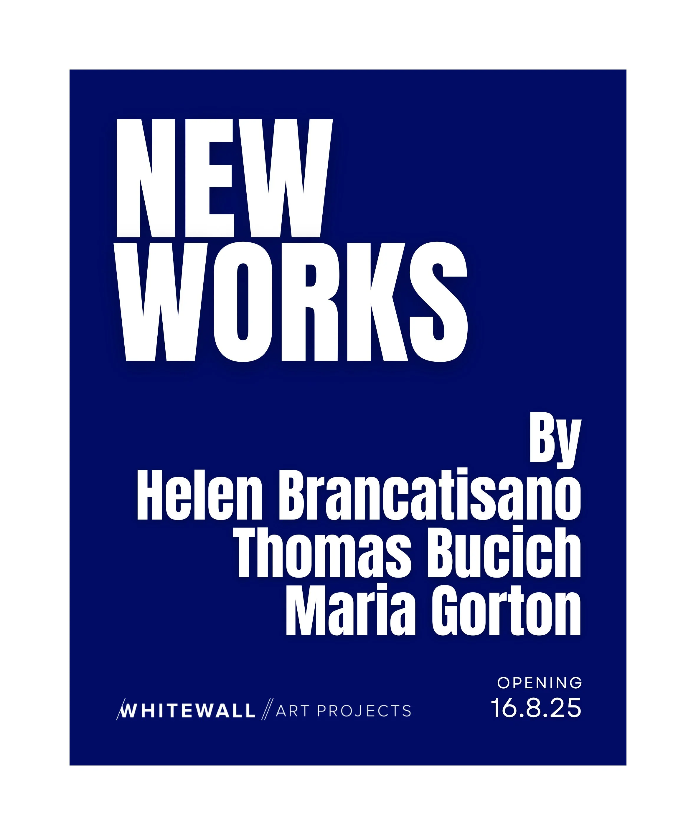 NEW WORKS