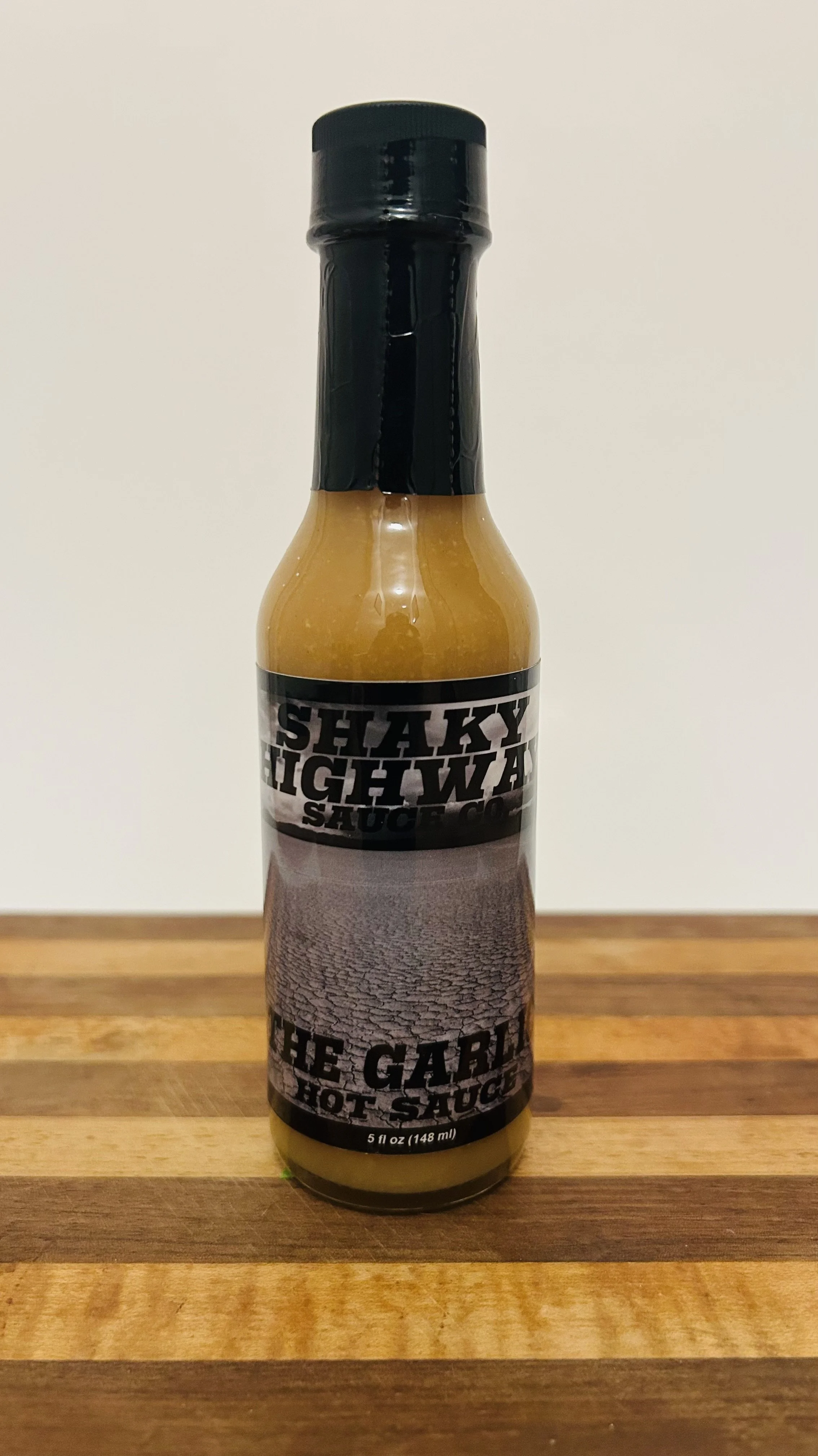 Shaky Highway The Garlic Habanero Hot Sauce