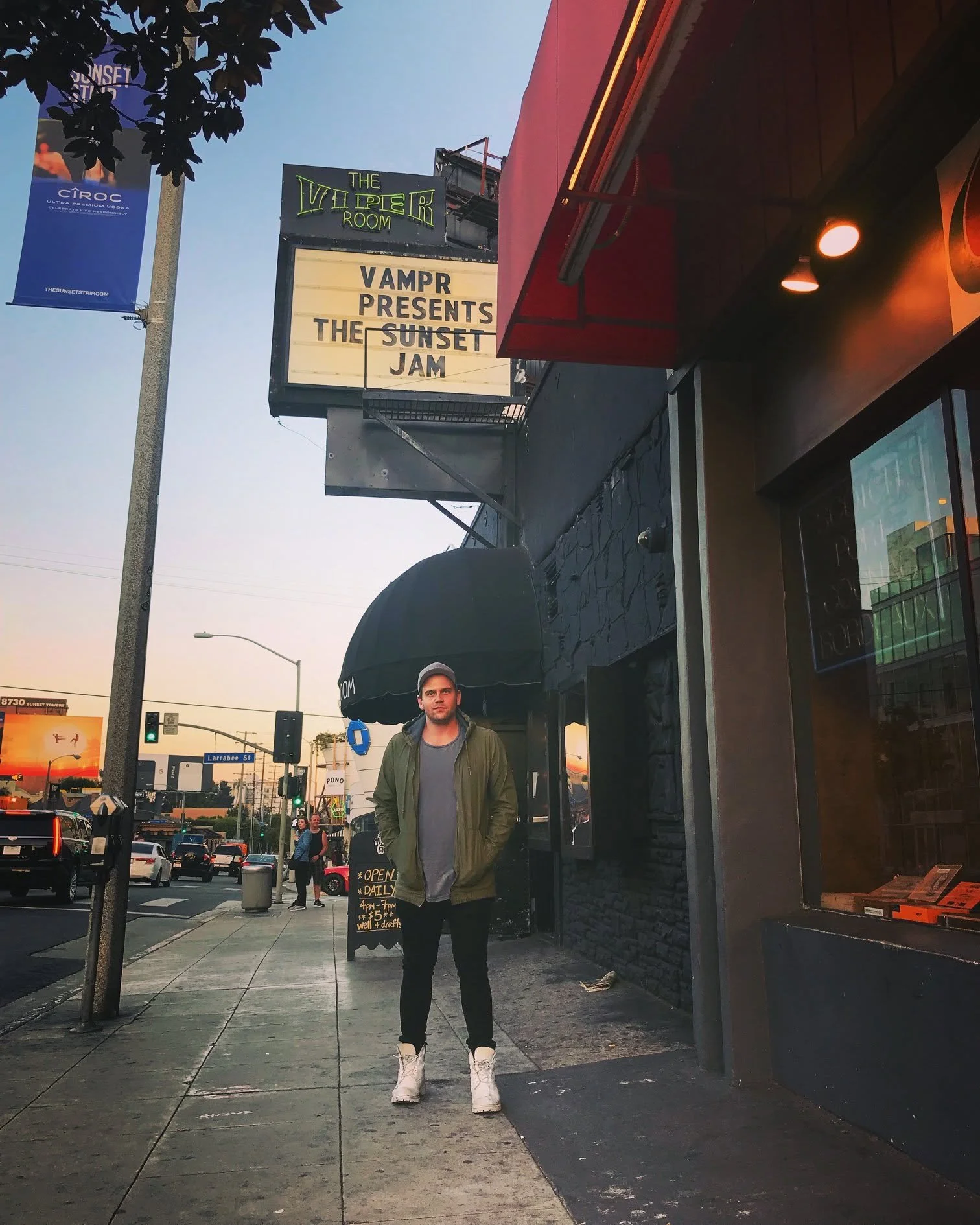 Vampr's Sunset Jam at the Viper Room, Los Angeles, 2018.