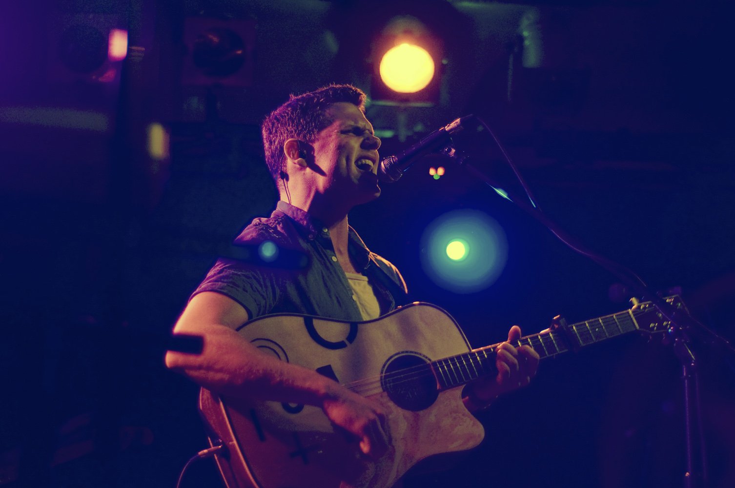 Performing during Buchanan's Human Spring era, 2013.