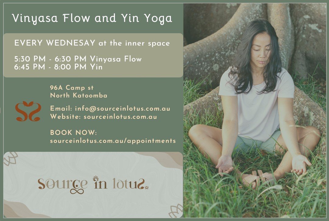 Every Wednesday at the inner space

Vinyasa flow and yin yoga