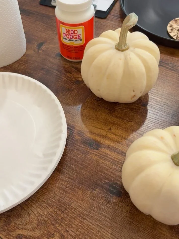 Petals, pumpkins, and candles &mdash; the perfect fall trio 🍂✨ Our guests spent the day creating beautiful floral pumpkins and custom candles, and we&rsquo;re still obsessed with how gorgeous everything turned out!