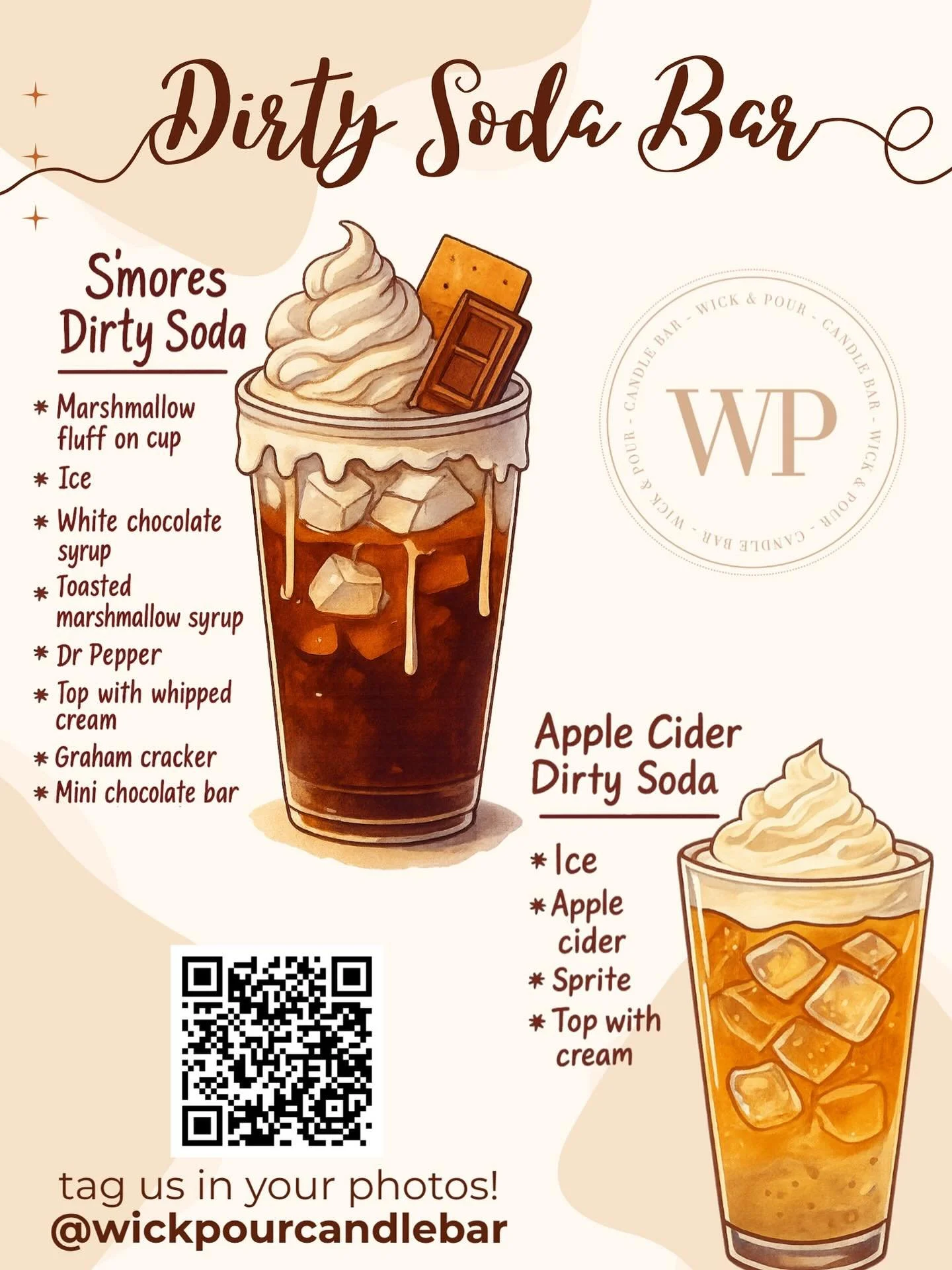 We&rsquo;ve outlined our pop picks 🥤 but the bar is yours to blend, sip, and create your very own soda masterpiece!

Stop by tomorrow to try it! We are open from 12-5pm. Reservations are preferred, but walk-ins are welcome 💛