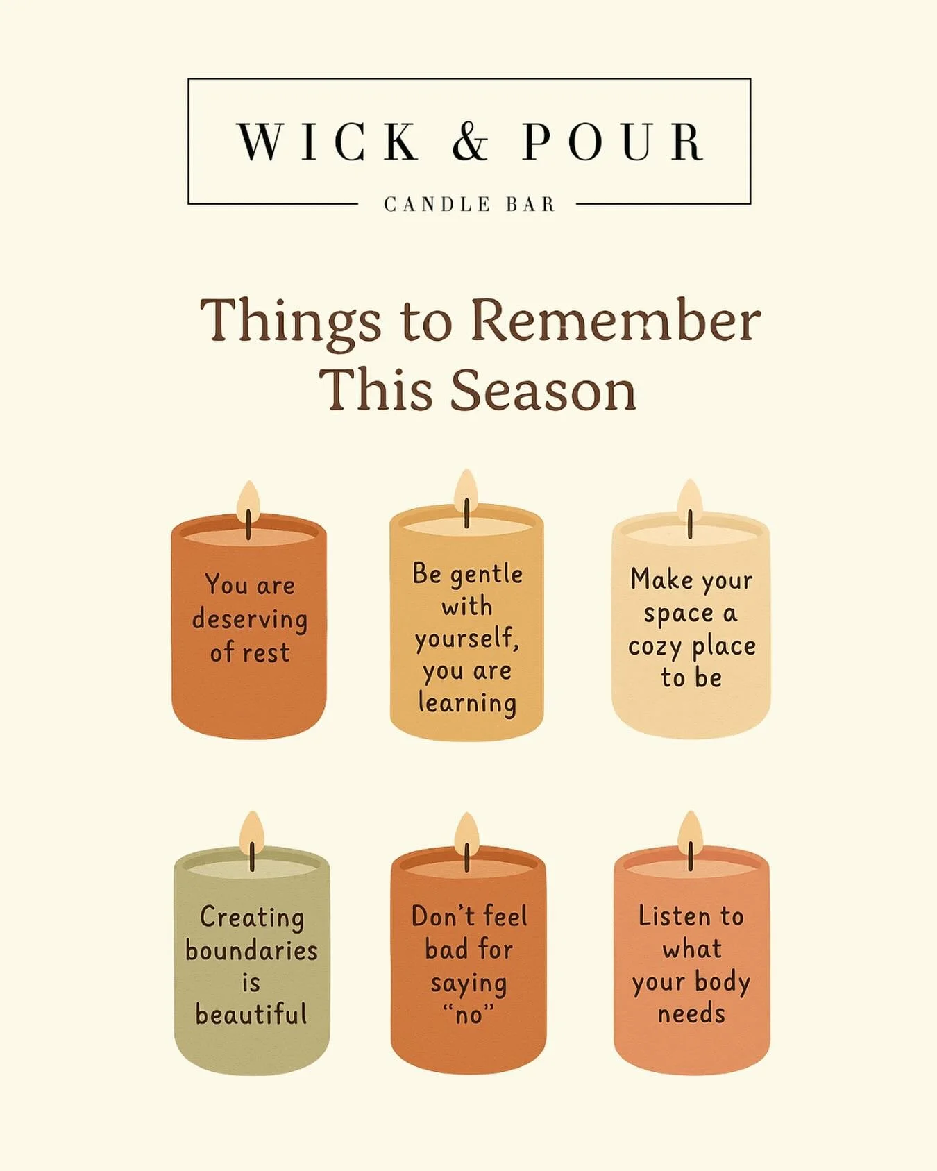 Mariah said it&rsquo;s tiiimmeee &mdash; and suddenly we&rsquo;re in full holiday mode 🎶🎄

Between decking the halls, checking off lists, and showing up for everyone&hellip; remember to show up for yourself too.

Take a deep breath, light your favo