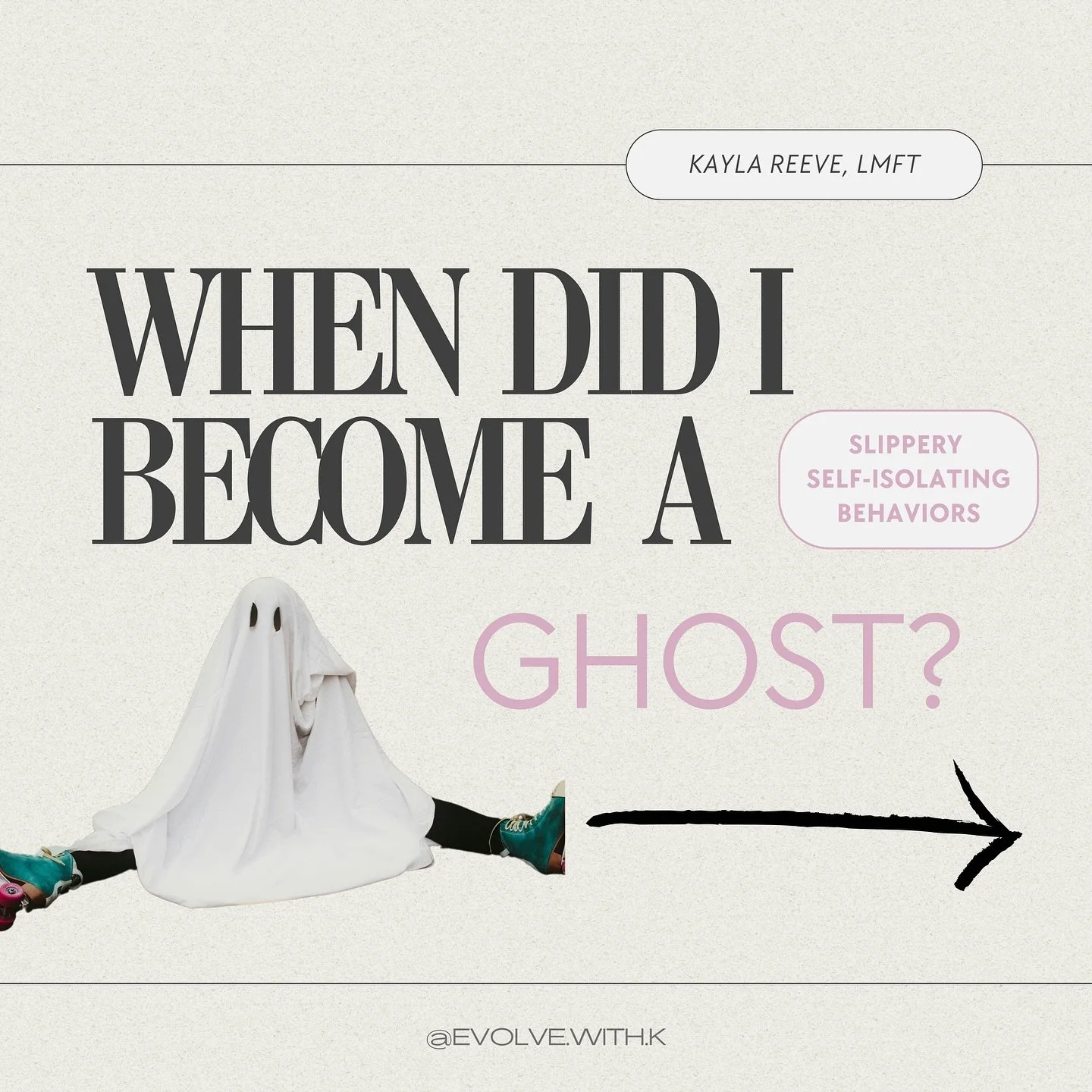 Sometimes it&rsquo;s easy to slip into isolation without even noticing. Especially, if we are used to operating from a place of burn out. While being alone is healthy, disconnecting too much can negatively impact our mental health. 

Are you aware of