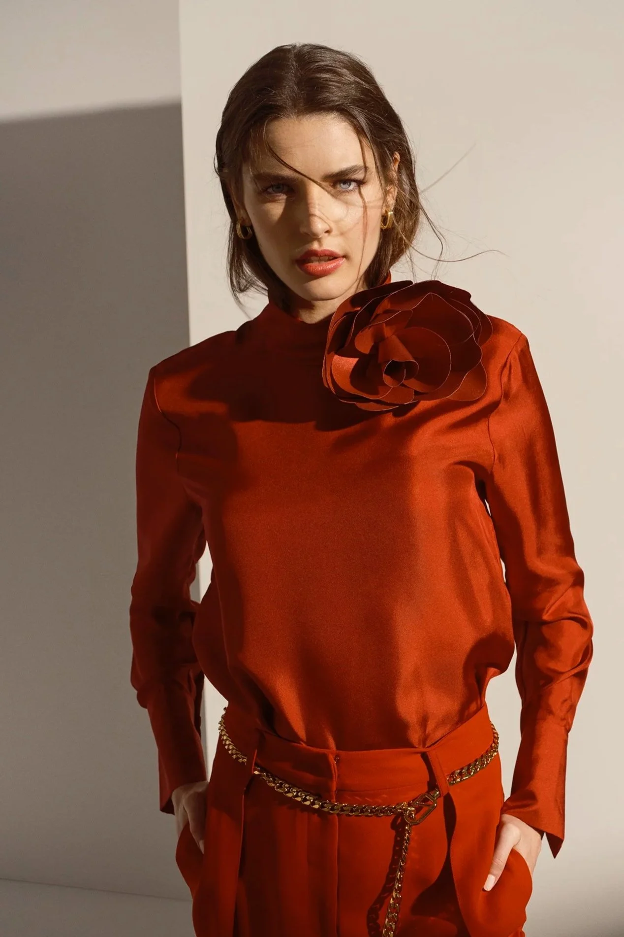 Libby Taverner in the Claremont Quarter AW24 campaign.