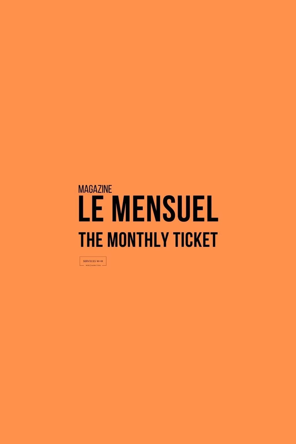 Le Mensuel W+M • Email Marketing - Mars 2026