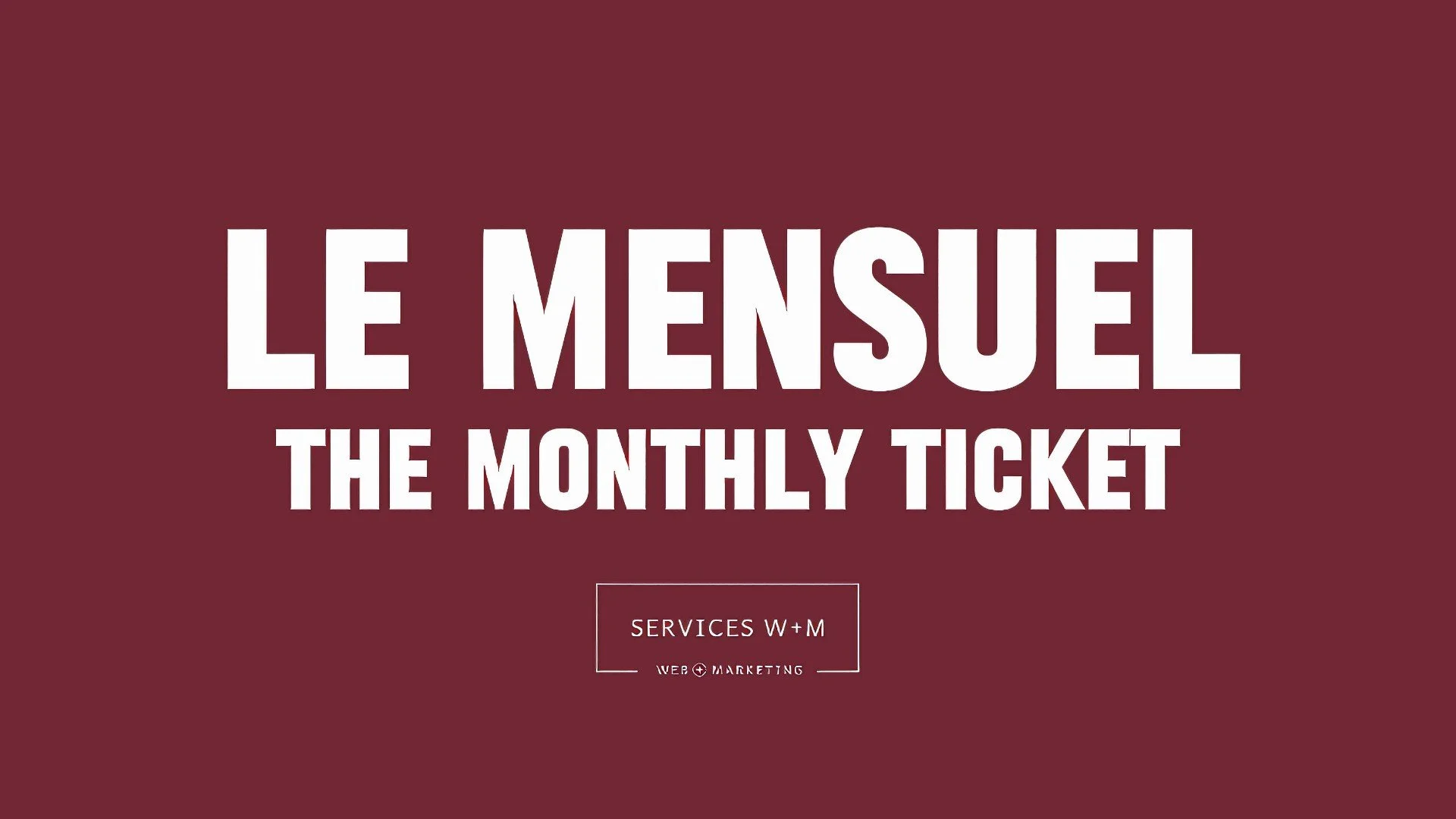 Le magazine mensuel du Web plus Marketing.