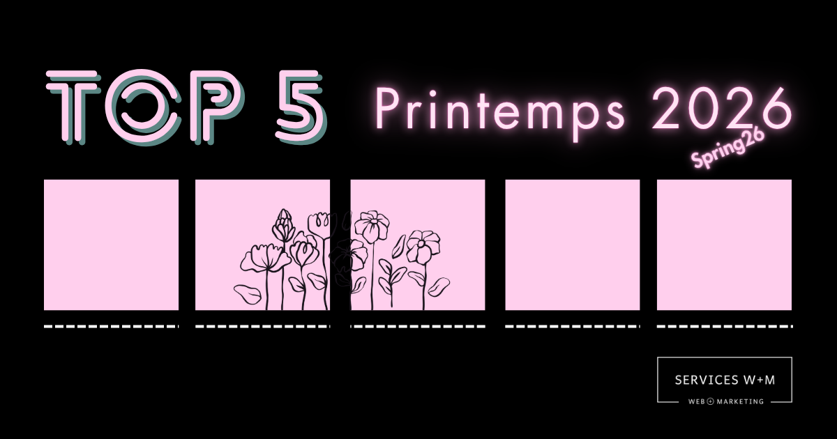 Voici le Top 5 W+M du printemps Web plus Marketing ! Les publications et reportages les plus lus, selon M. Analytics.