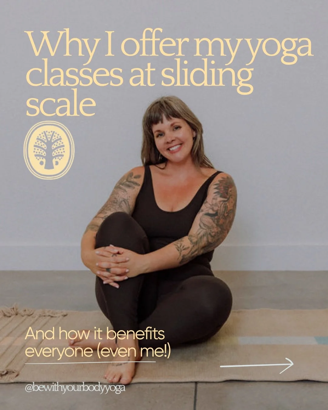 It has been a dream of mine to offer my classes at sliding scale. Now that I am renting my own space, I can! It&rsquo;s not a model that works for everyone, and that&rsquo;s ok! For now, as I&rsquo;m building these classes (and preparing for more!) i