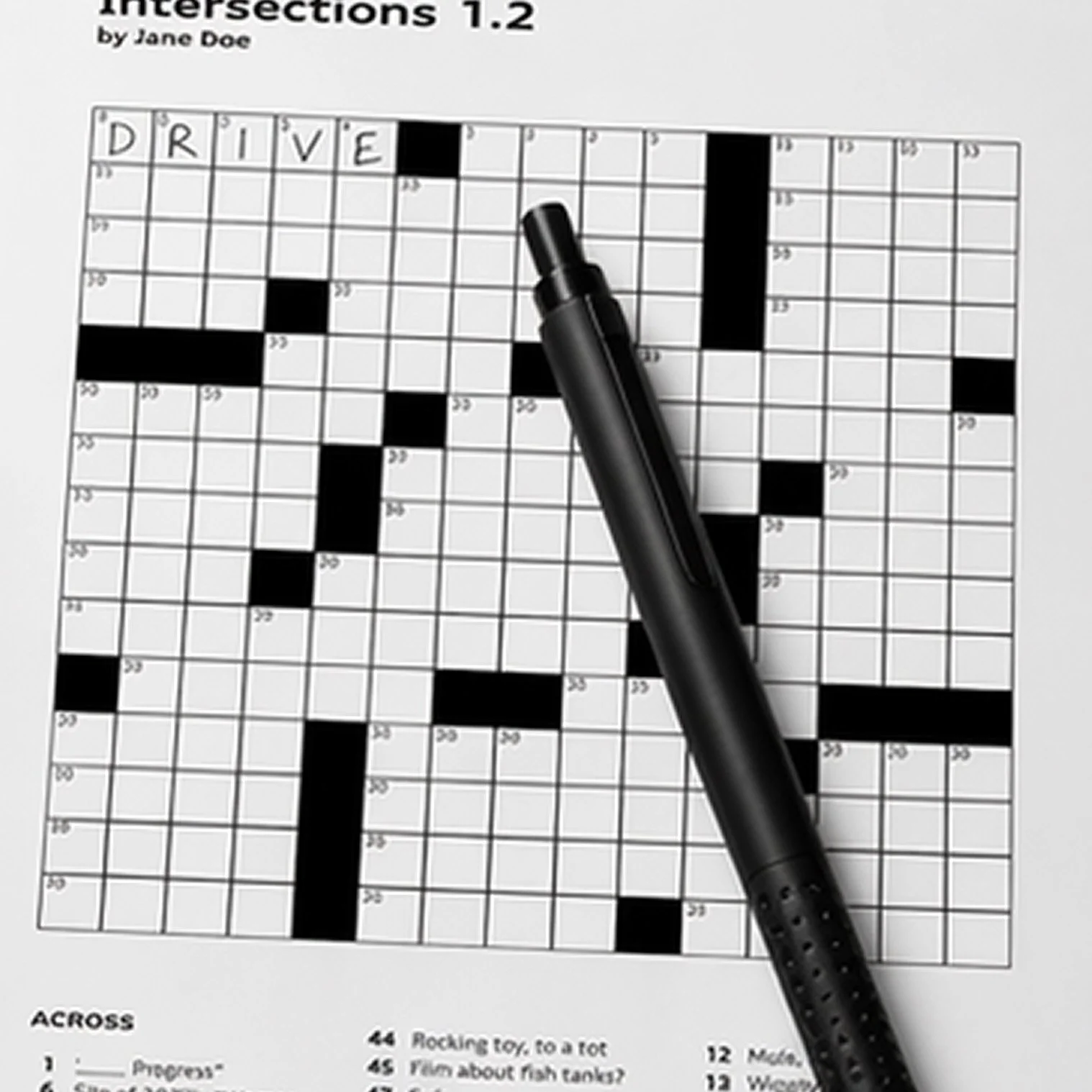 Audi Crossword Series