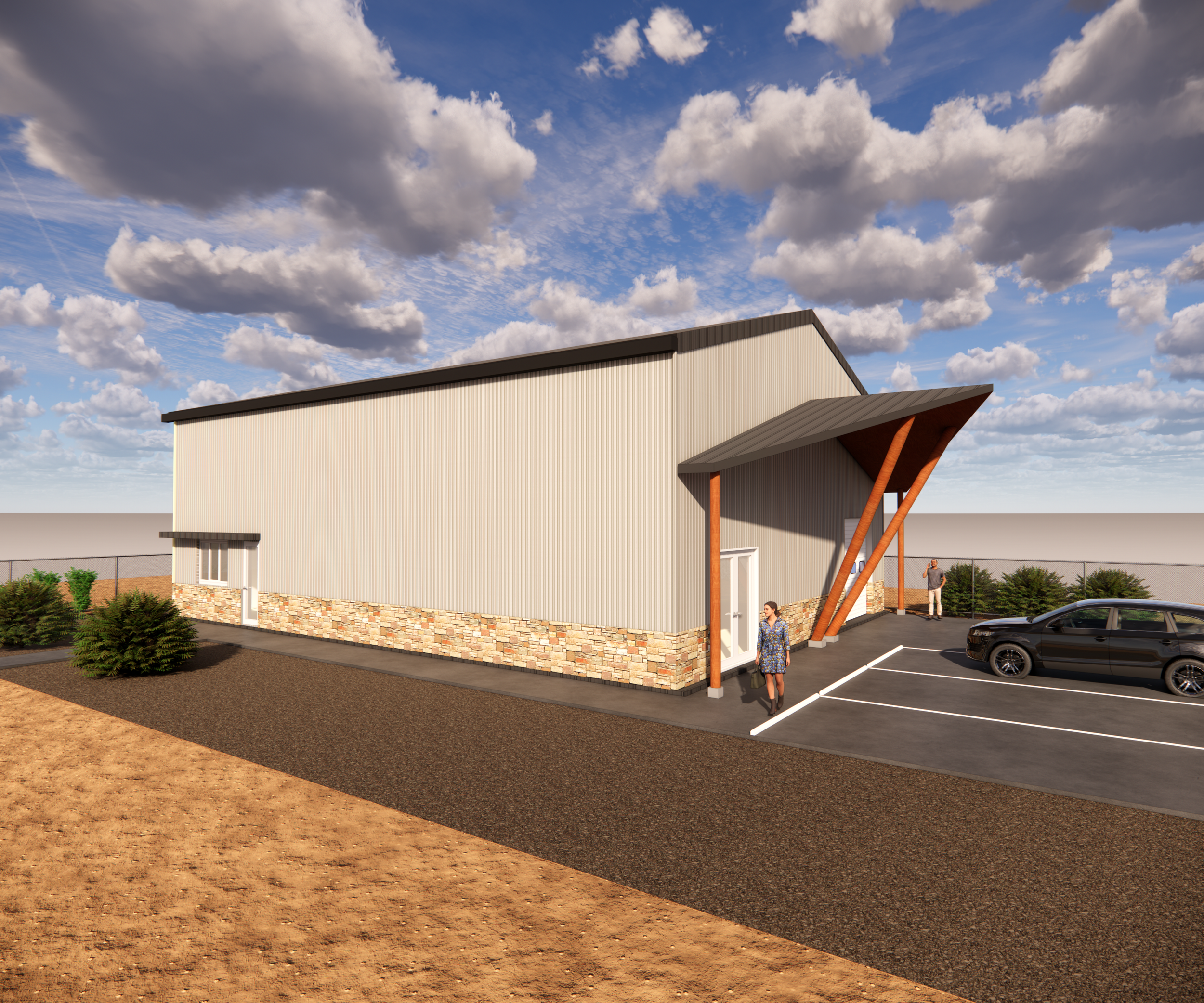 34 Stan Wright Drive, Jasper, Alberta - Side View