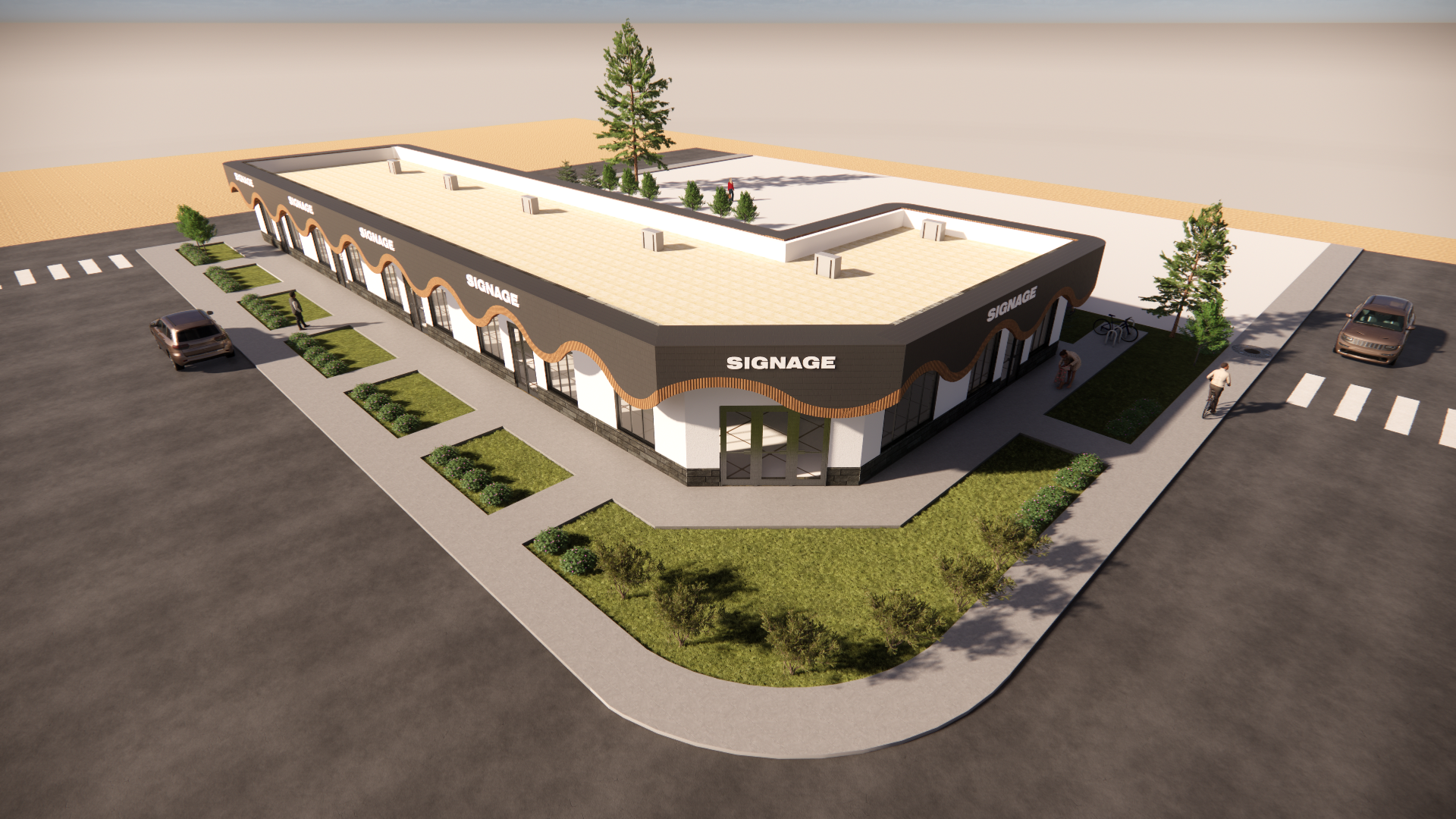 Jasper Place CRU - Birds Eye view