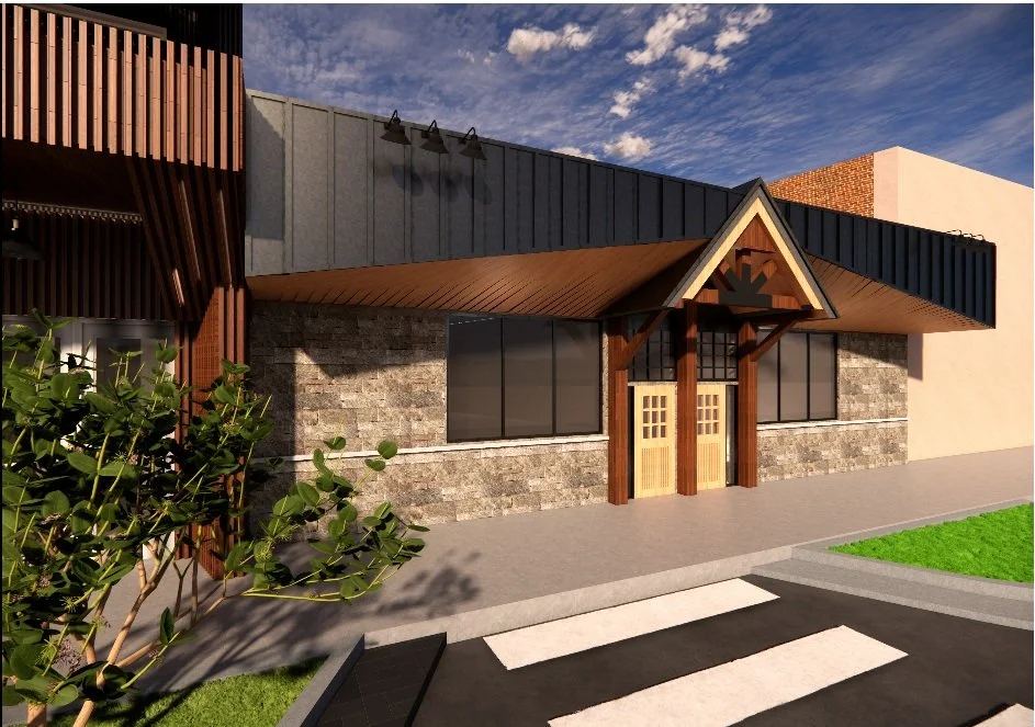 602 Patricia Street - Rendering - Front Side View