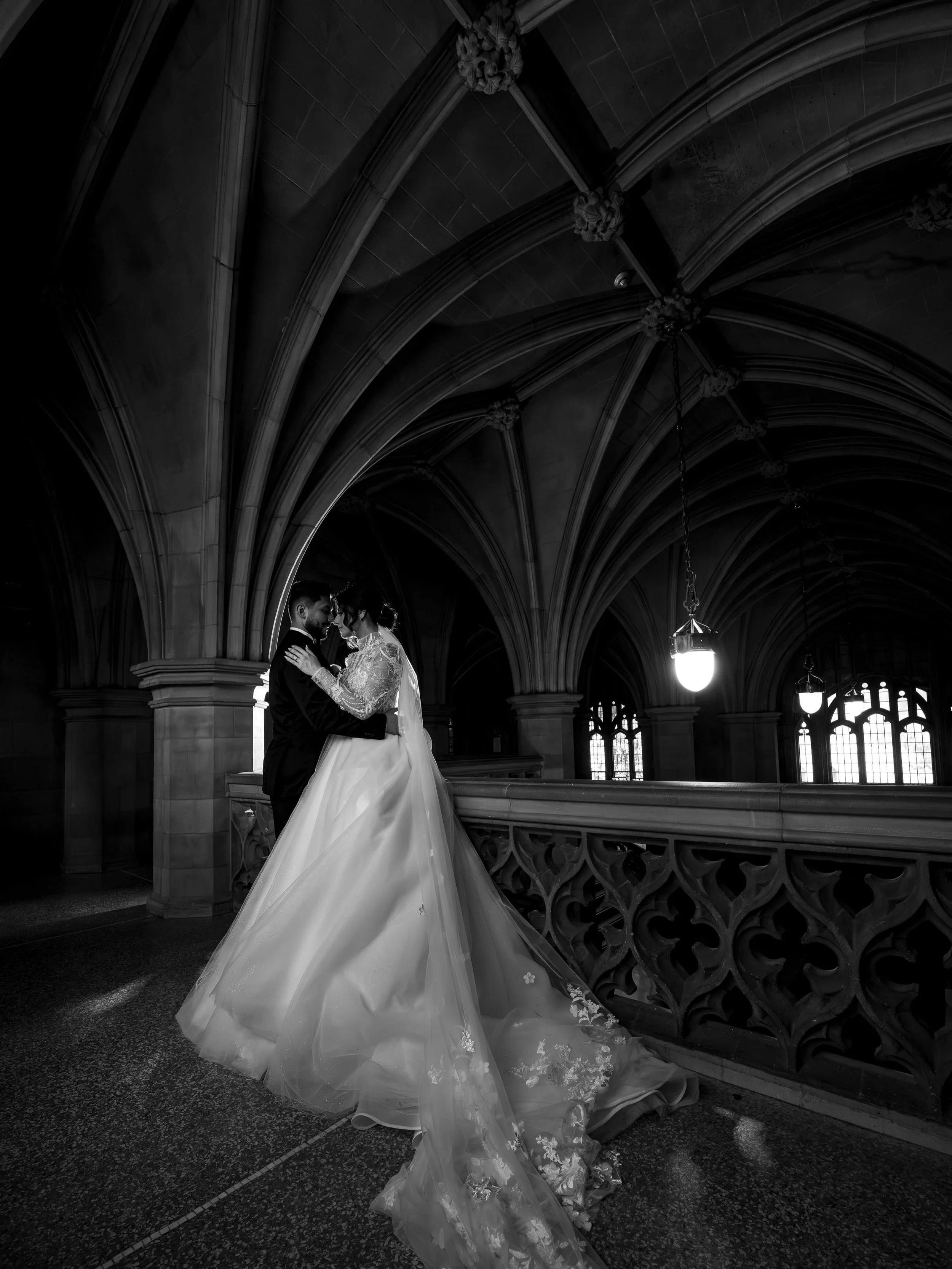 Black and white = Timeless 
#blackandwhite #torontoweddingphotography #wedding2026 #viralweddingphoto