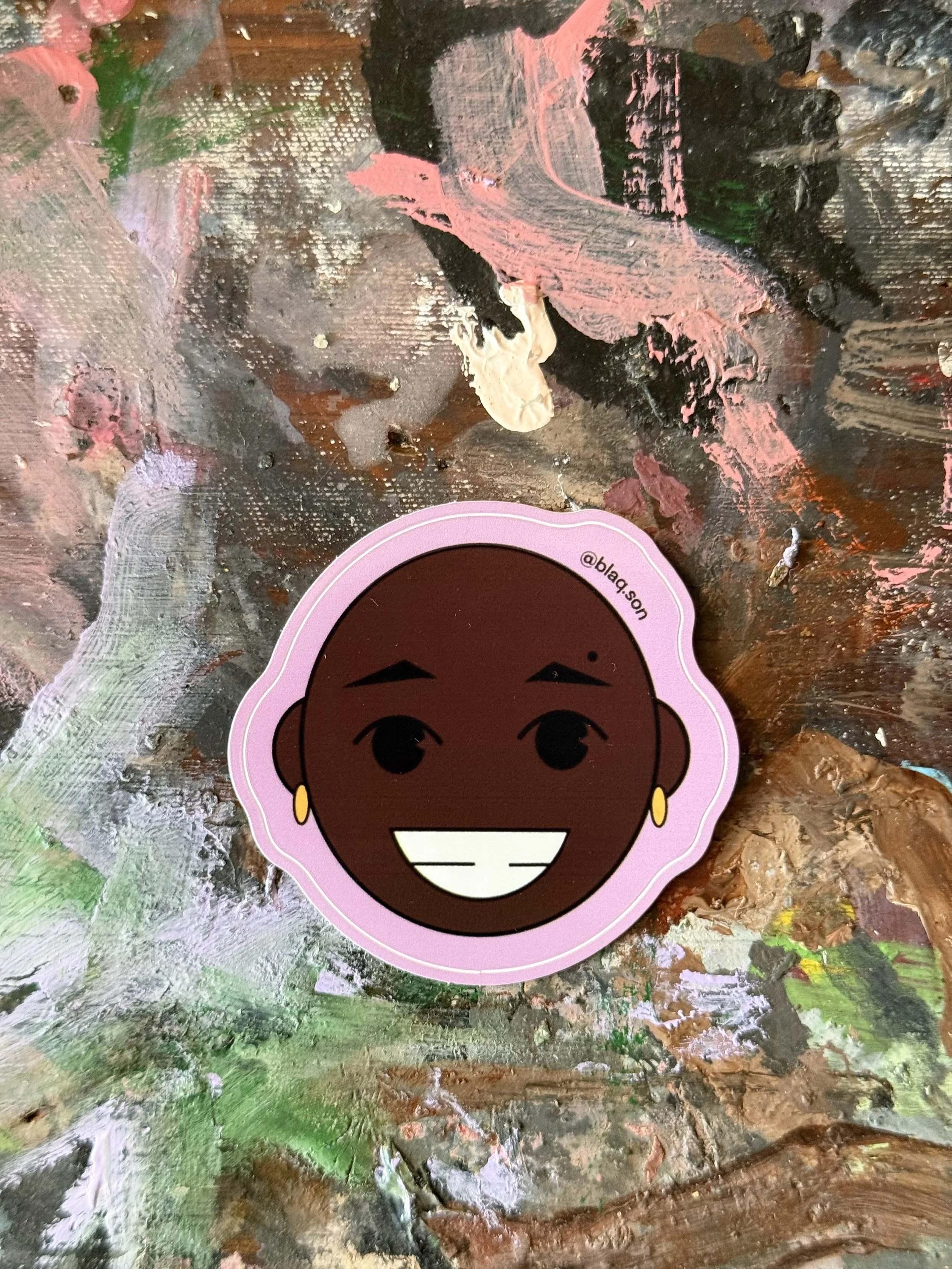 Hair liberation sticker