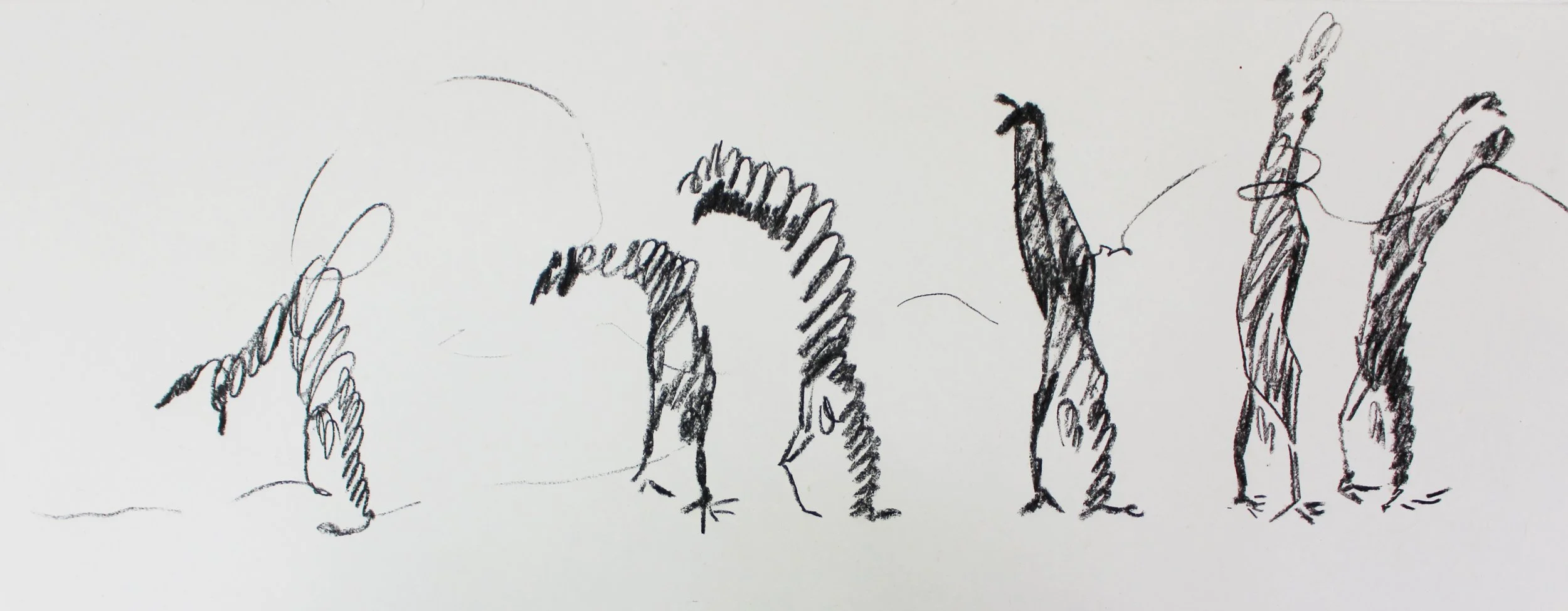 그대 춤을 추는 나무같아요_30cmx80cm_charcoal on hanji_2026.JPG