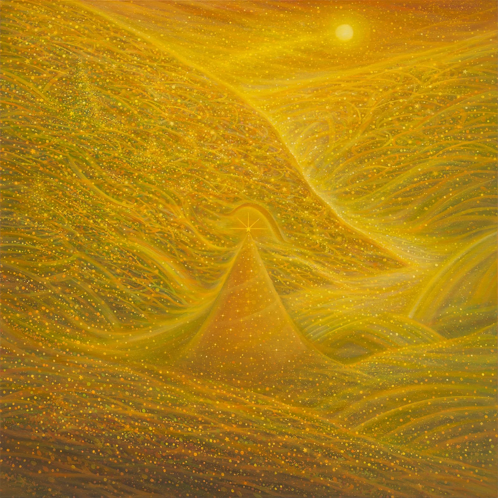 7 기나긴 삶은 빛이 되어-삶의 길, 찬란한 내면의 여정 no.08, 2023~2025, Oil on canvas, 72.8×72.8cm (30호 450만원).jpg