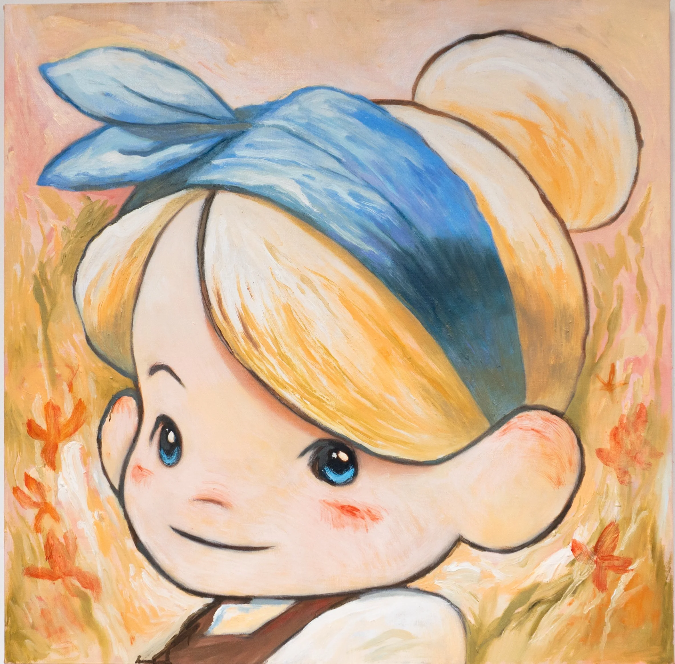 Portrait Lyely_Oil on canvas_60.6 x 60.6_01.jpg