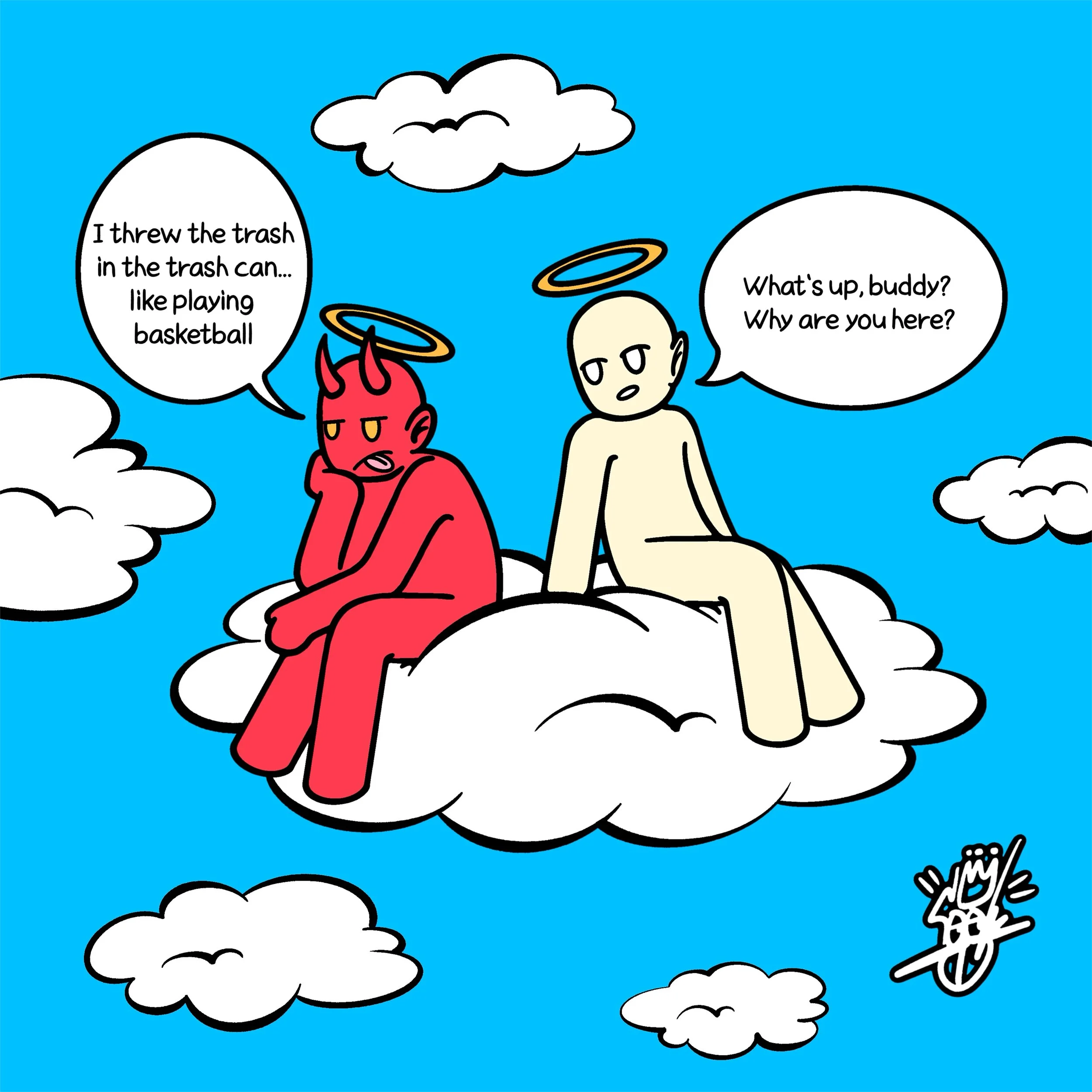 나쁜일 착한일_300x300mm_디지털 캔버스 프린팅_2025.jpg
