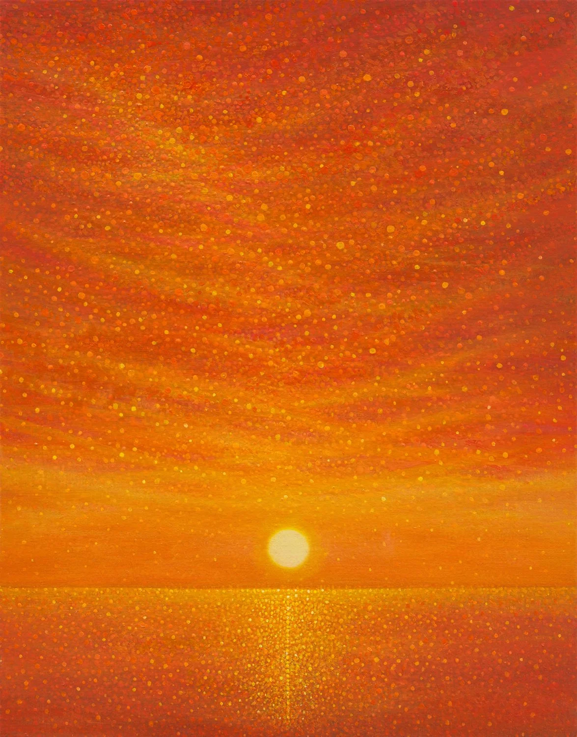 6 조상은, 기나긴 삶은 빛이 되어-생명의 탄생, 성장, 영원의 세계 no.27, 41×32cm, Oil on canvas, 2022~2023 (105만원).jpg