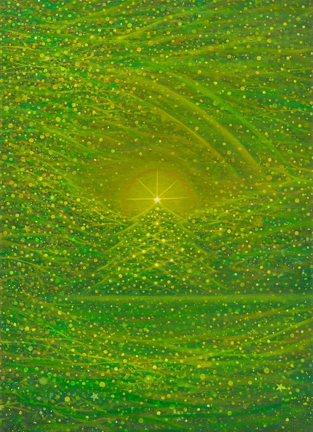 15 조상은, 끝없는 빛의 여정 no.28, 2025, Oil on canvas, 33.4×24.2cm (4호 75만원).jpg