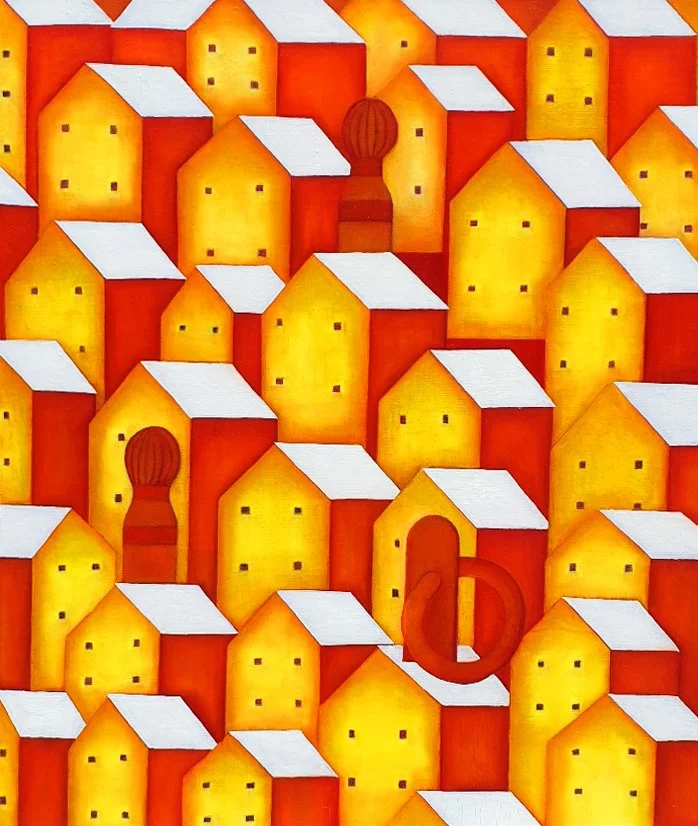 단어를 찾아서-yellow 53.0x45.5cm oil on canvas 2023.jpg