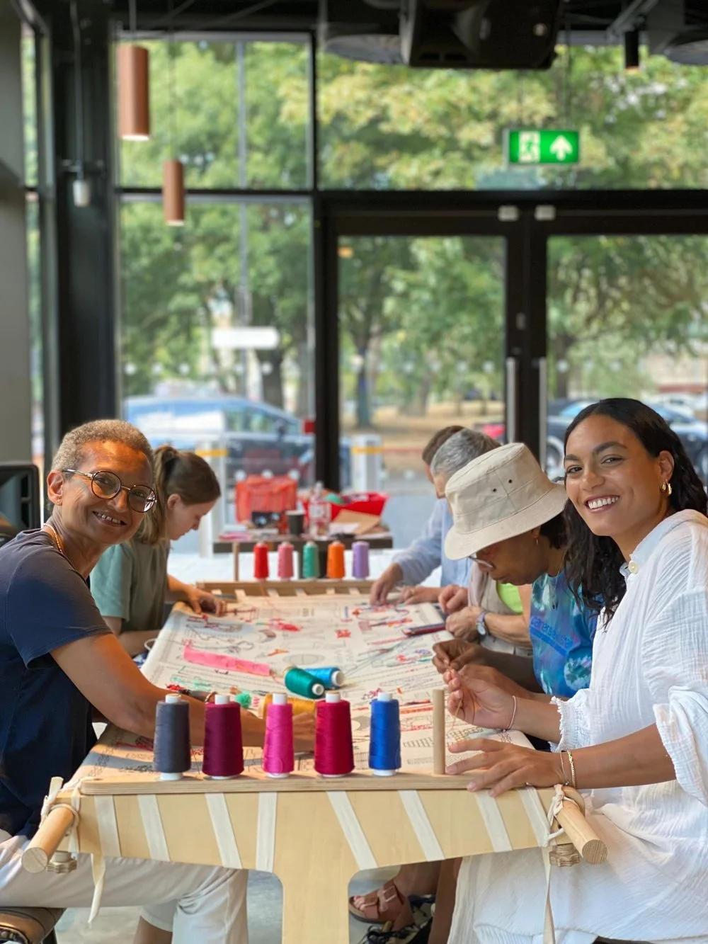 SUPPER CLOTH - MAKING ART THROUGH COMMUNITY STITCHING 16 - 27 SEPTEMBER