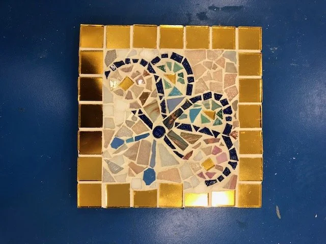 Taster Mosaic Workshops for Alice Billing House Community Mosaic Project