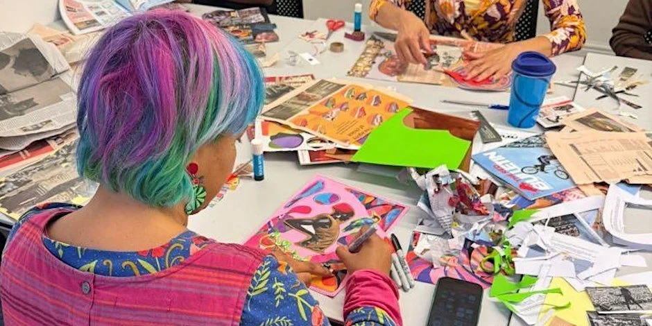 Art, AI &amp; Heritage Collage Workshop