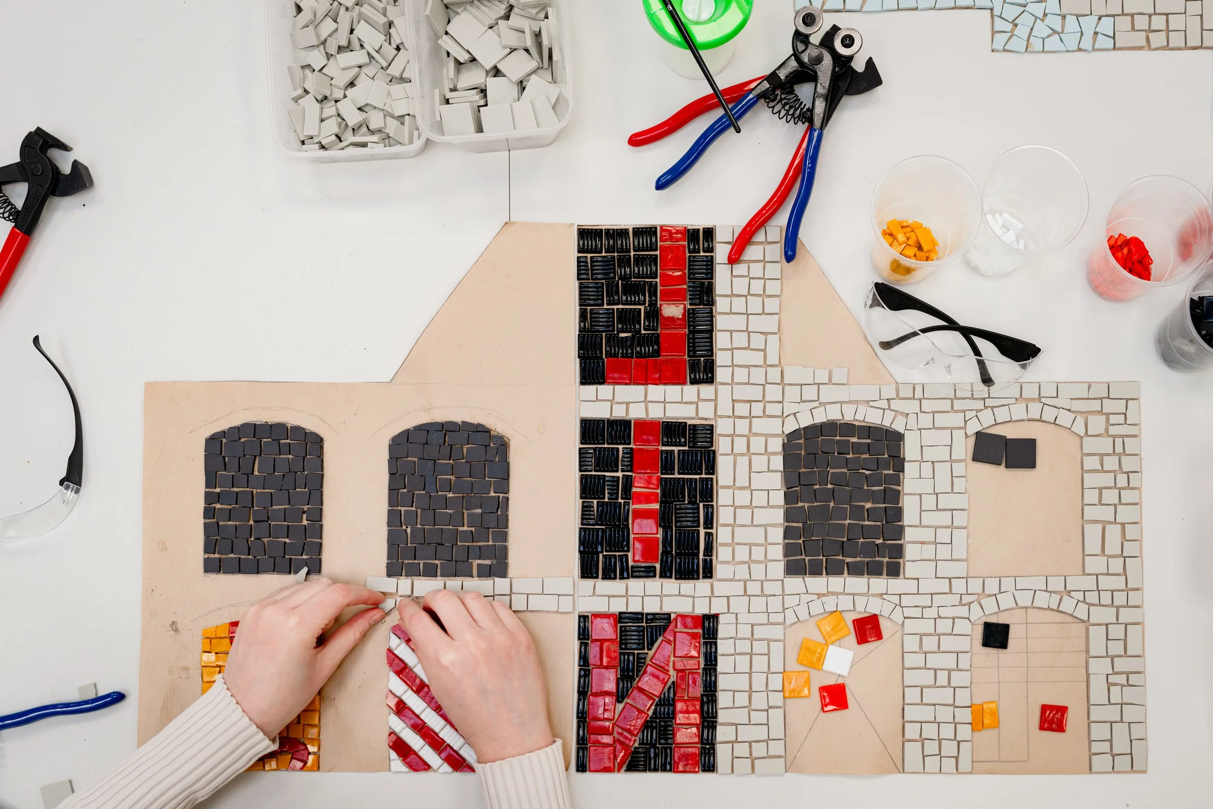 COMMUNITY MOSAIC-MAKING WORKSHOPS POP-UP AT STRATFORD MARKET VILLAGE