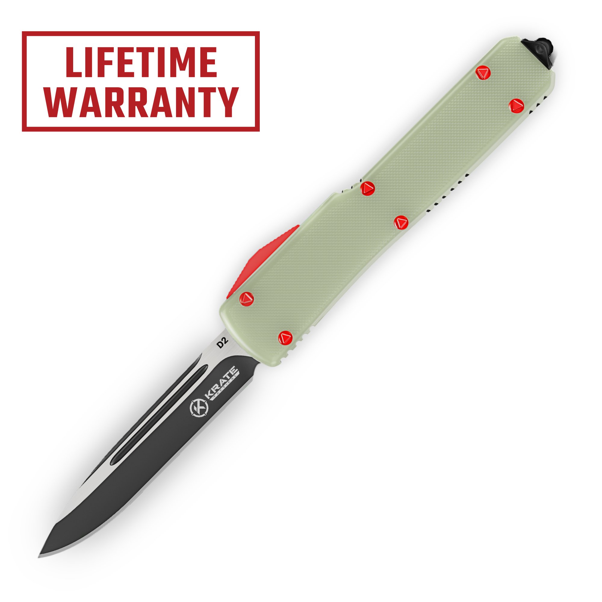 Jade G10 OTF knife